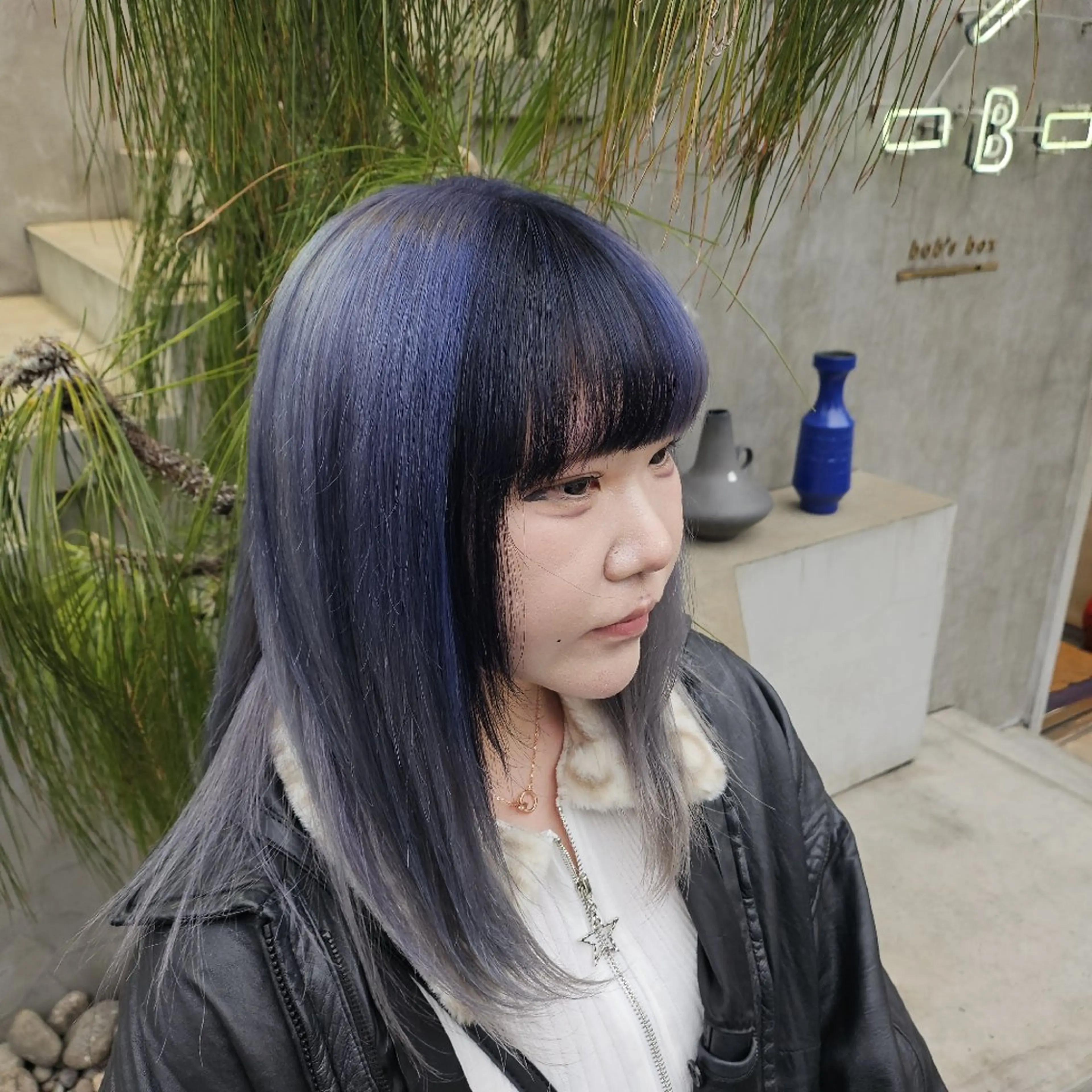 ロング カラー デザインカラー ヘアカラー あべかりん/原宿 /マツパ/ハイトーンのヘアスタイル