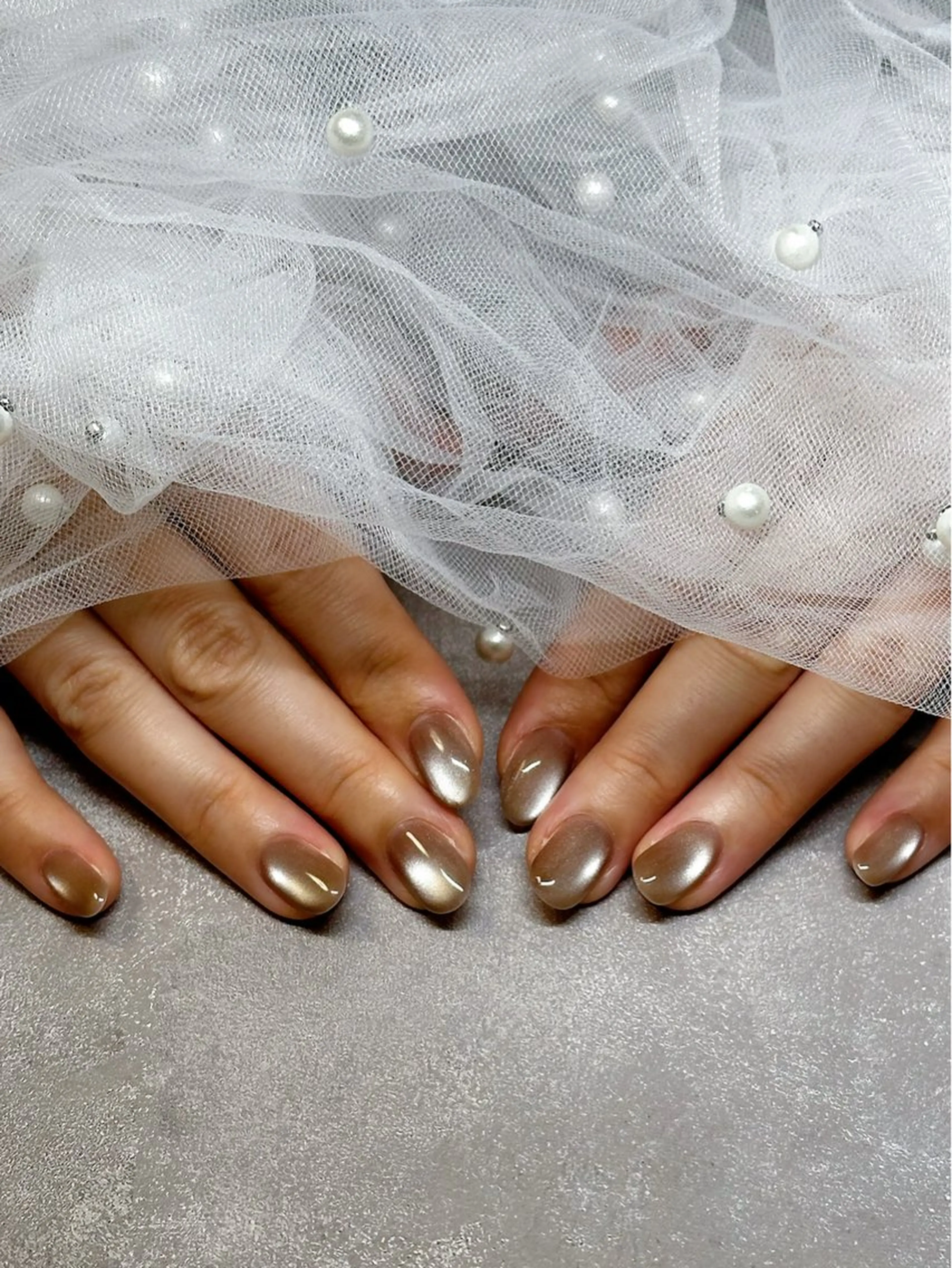 ネイル マグネットネイル ハンドネイル ハンドケア Éclat~エクラ~ Mizukiのネイルデザイン