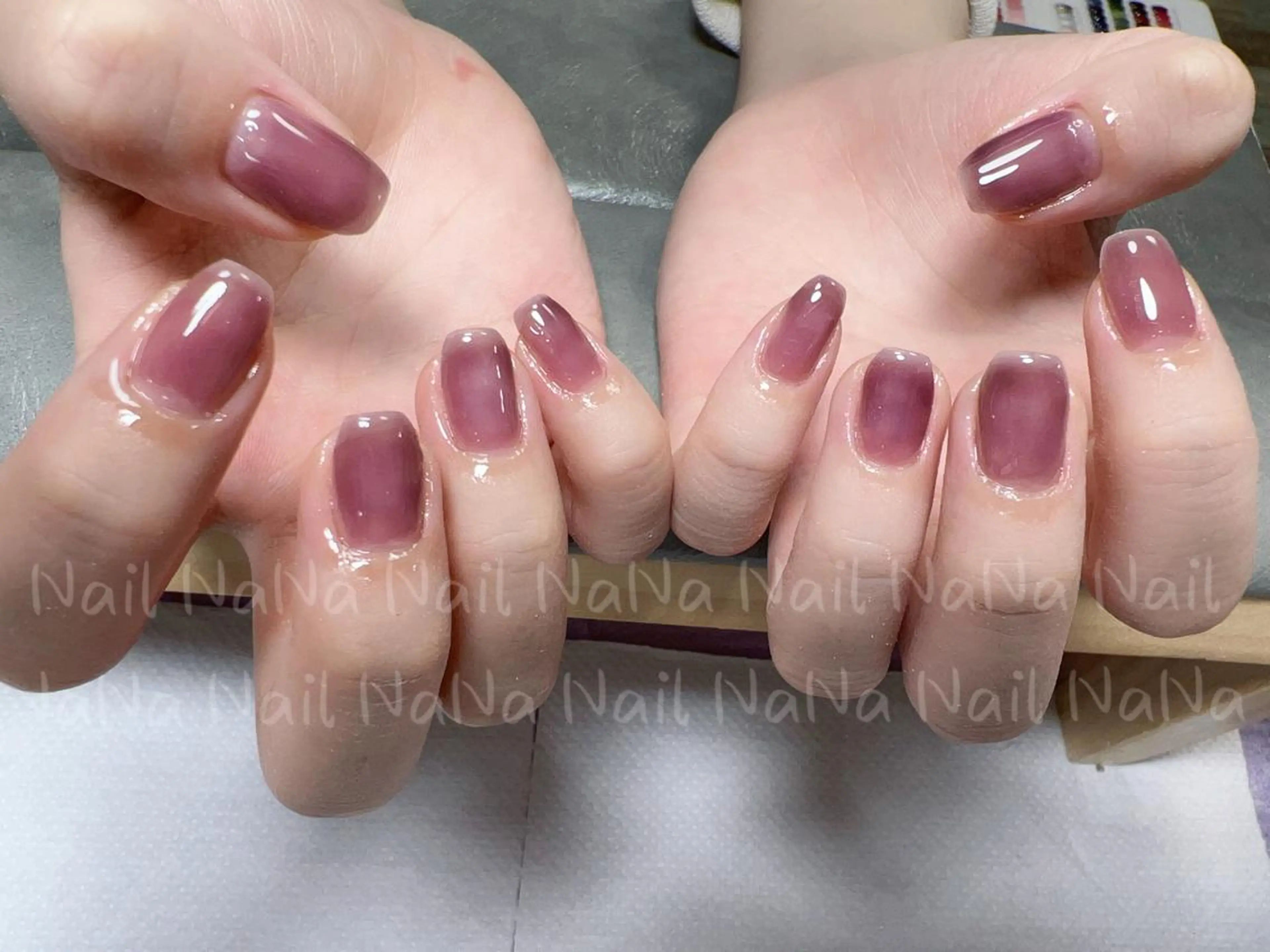 ショート カラー ネイル Nail NaNaのネイルデザイン
