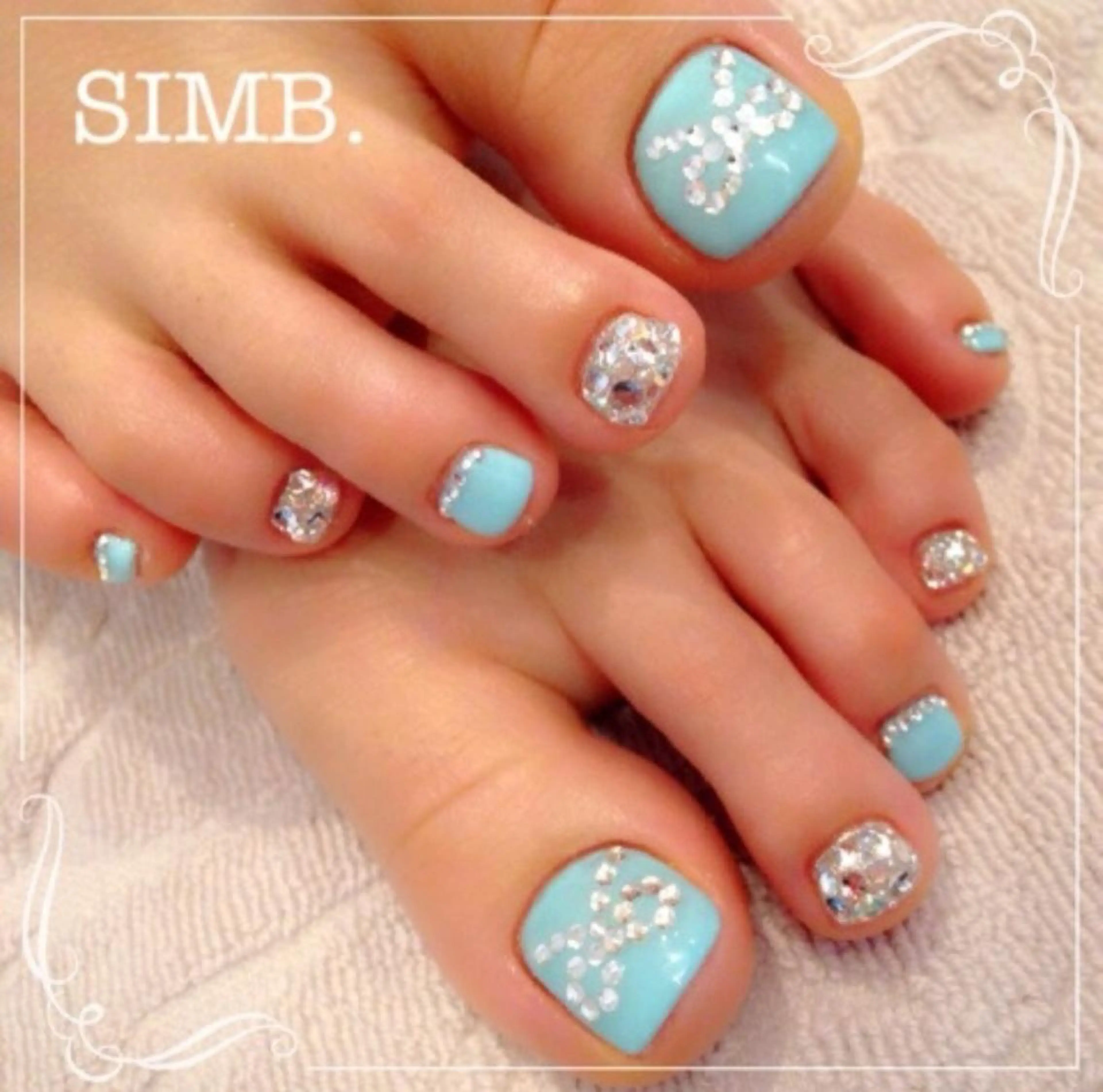 ネイル フットネイル nailsalon SIMB.のネイルデザイン