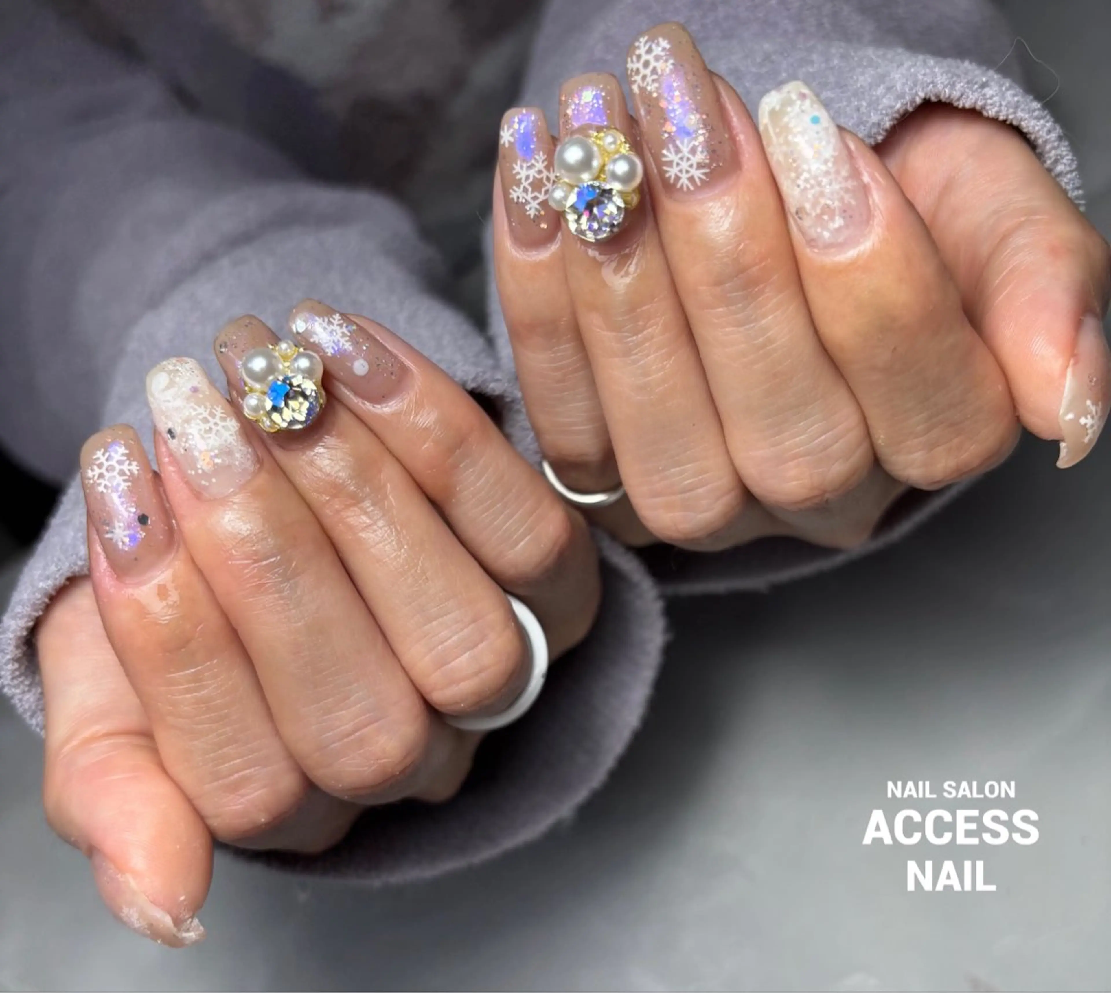 ネイル access nailのネイルデザイン
