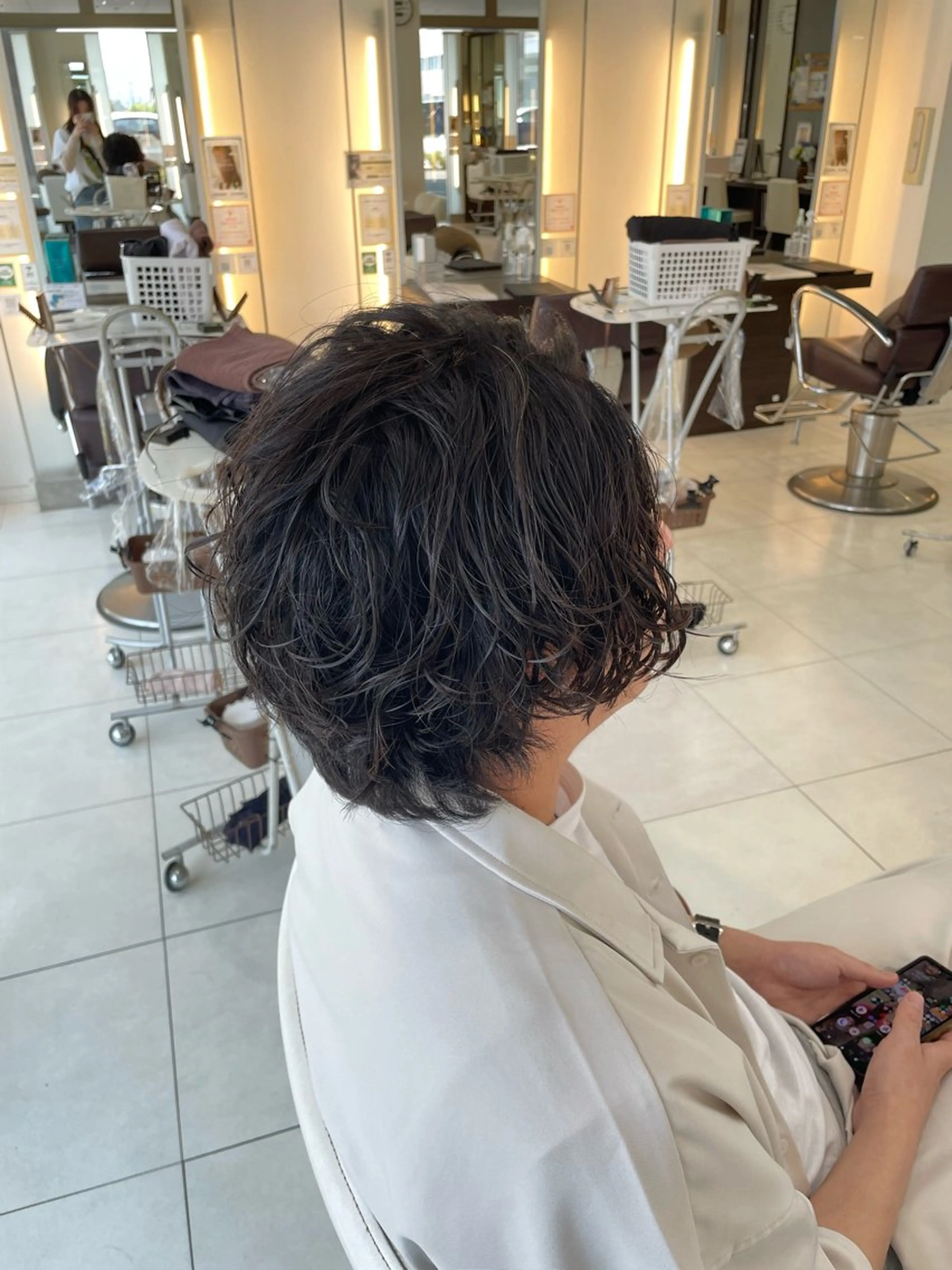 パーマ メンズ Bleu Terre所属・ブルーテーフ 大泉 遥愛のヘアスタイル