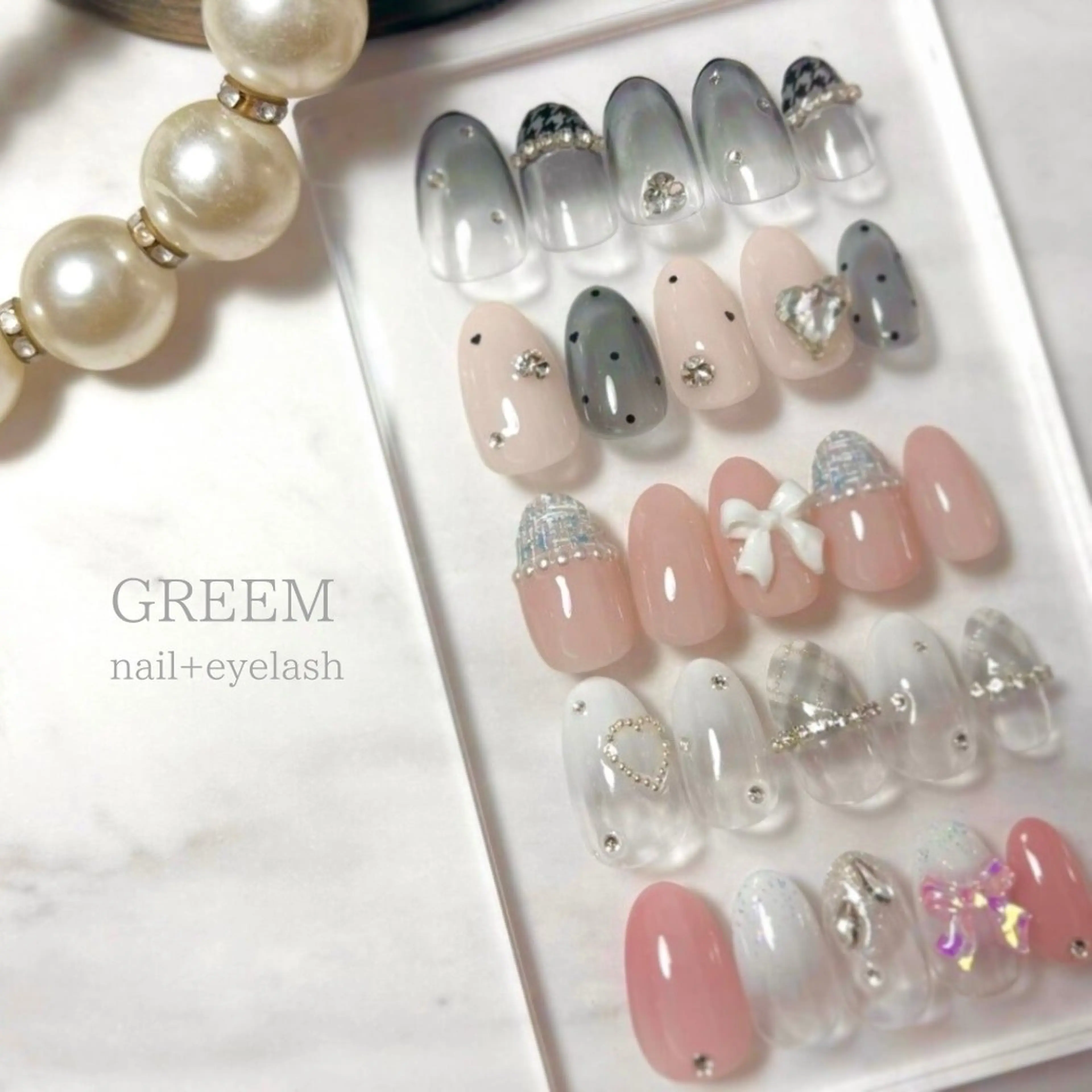 ネイル ハンドネイル GREEM グリームのネイルデザイン