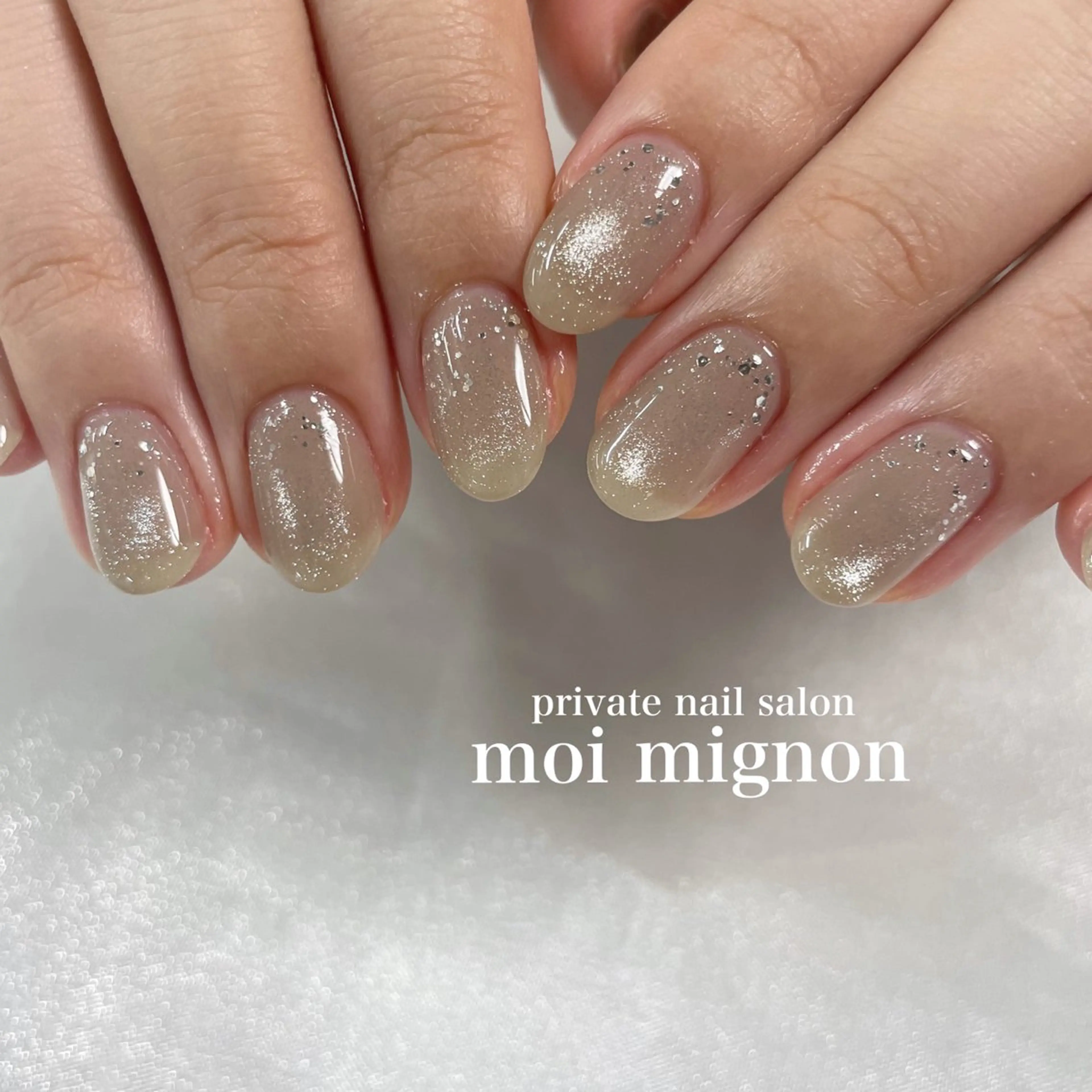 ネイル ラメ(グリッター) ハンドネイル nailist Aki♡のネイルデザイン