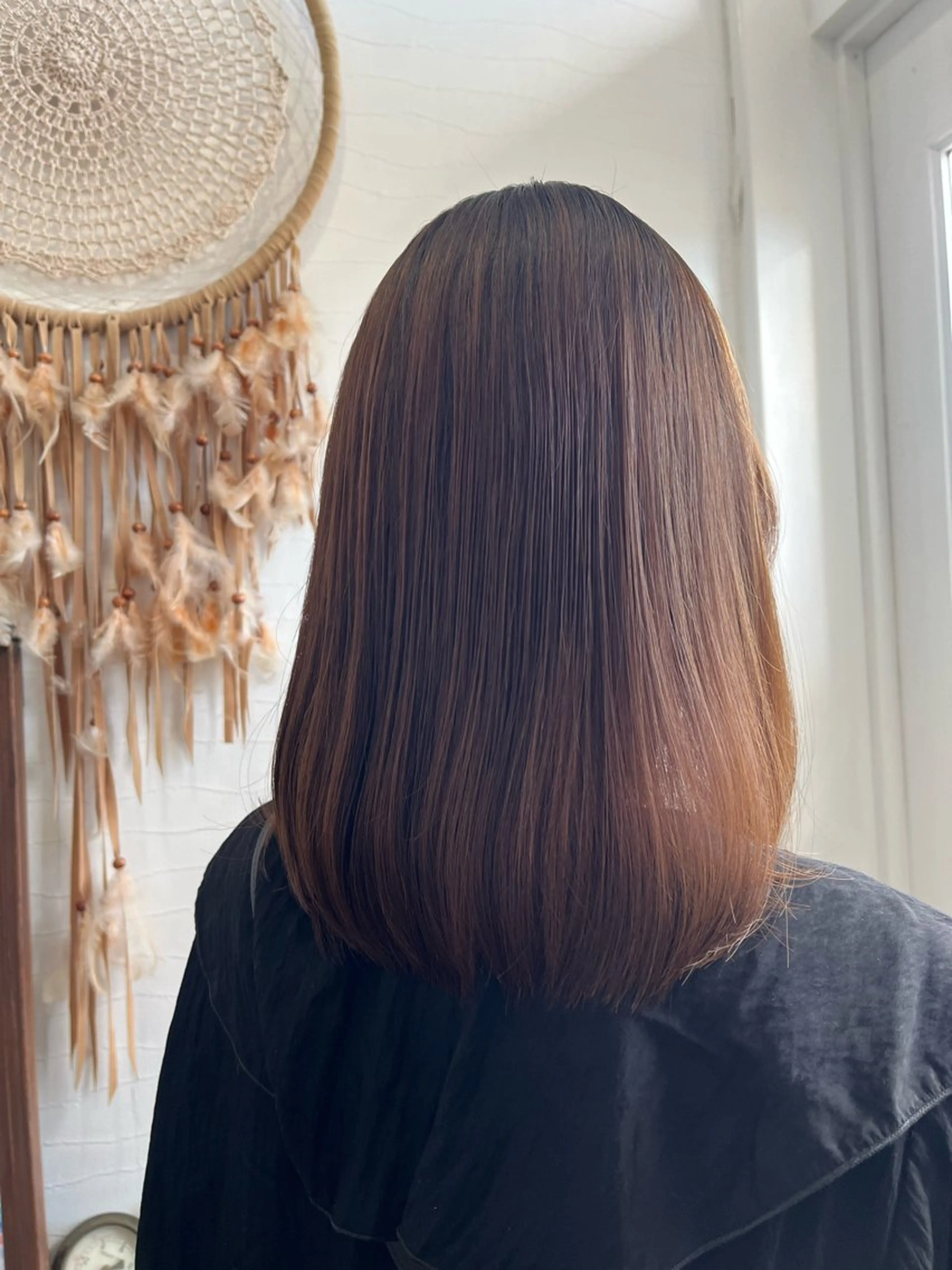 ミディアム パーマ カット 縮毛矯正 YUIMARL 倉敷店🌸SAEのヘアスタイル