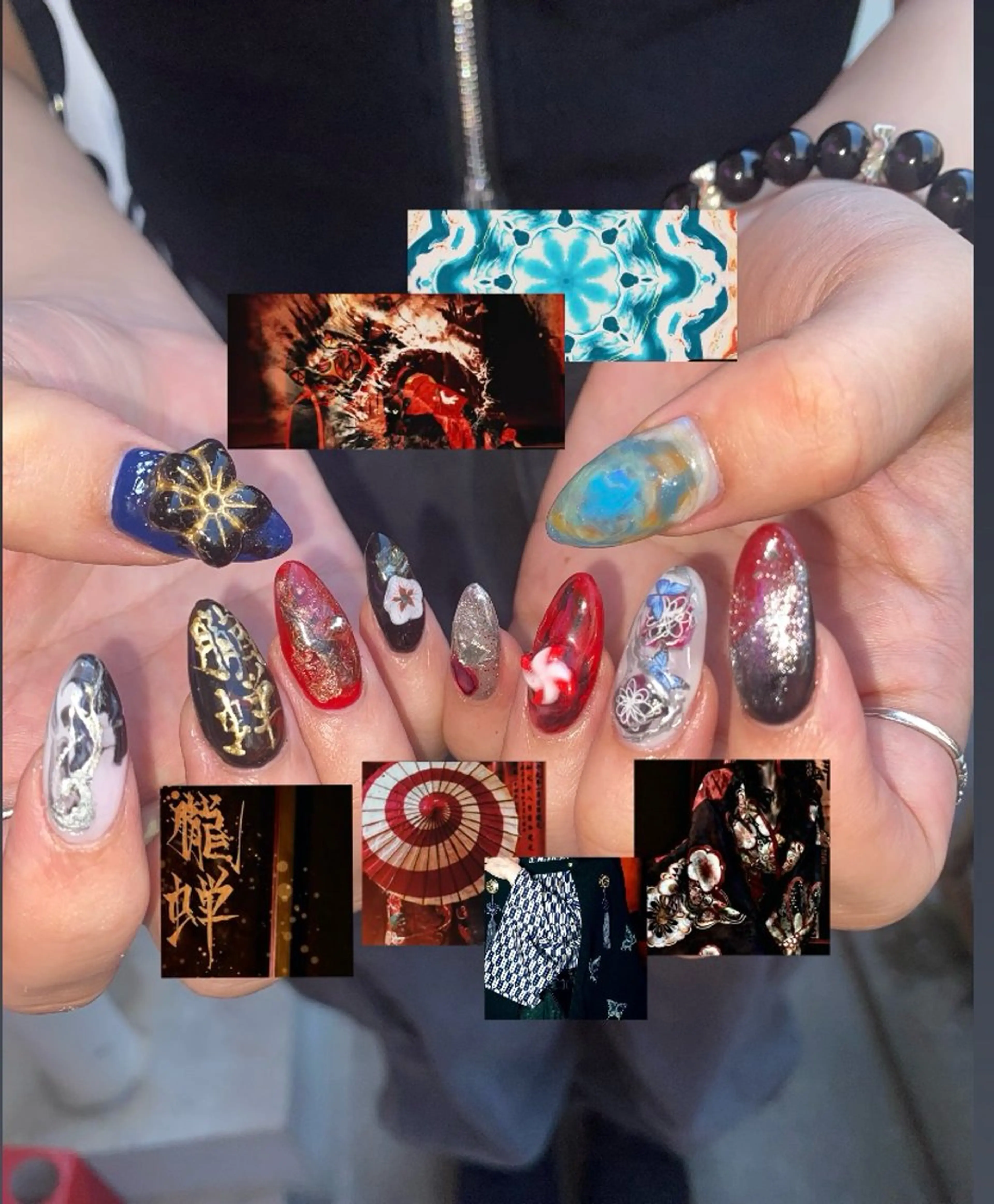 ネイル .unff所属・hana (..)個 性派/メンズネイル◎のネイルデザイン