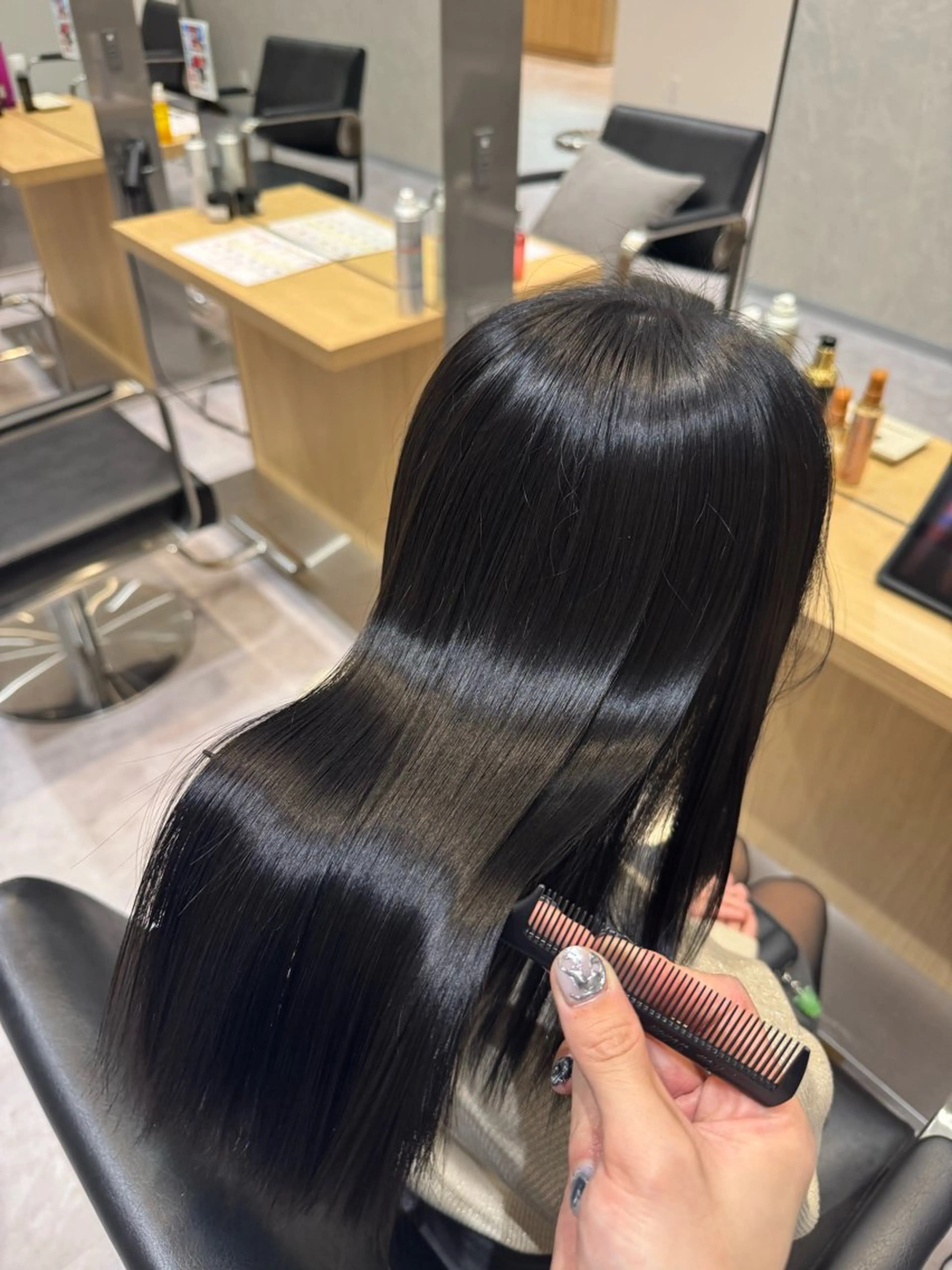 セミロング 縮毛矯正 縮毛矯正 FURUSHO  栄所属・伊藤 翔哉 ／Furusho栄のヘアスタイル