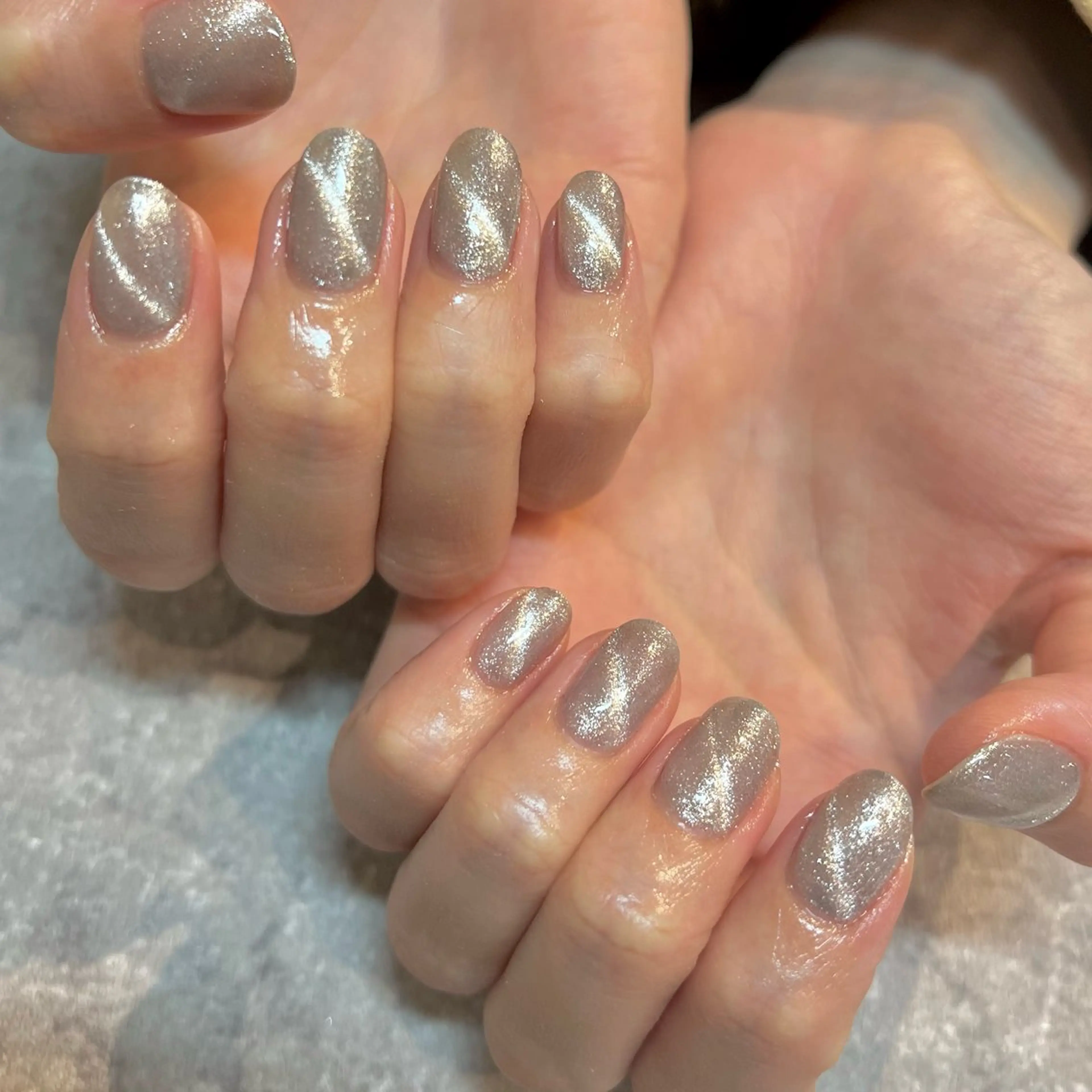 ネイル 水色 ハンドネイル 💖SAKU 京橋のネイルデザイン