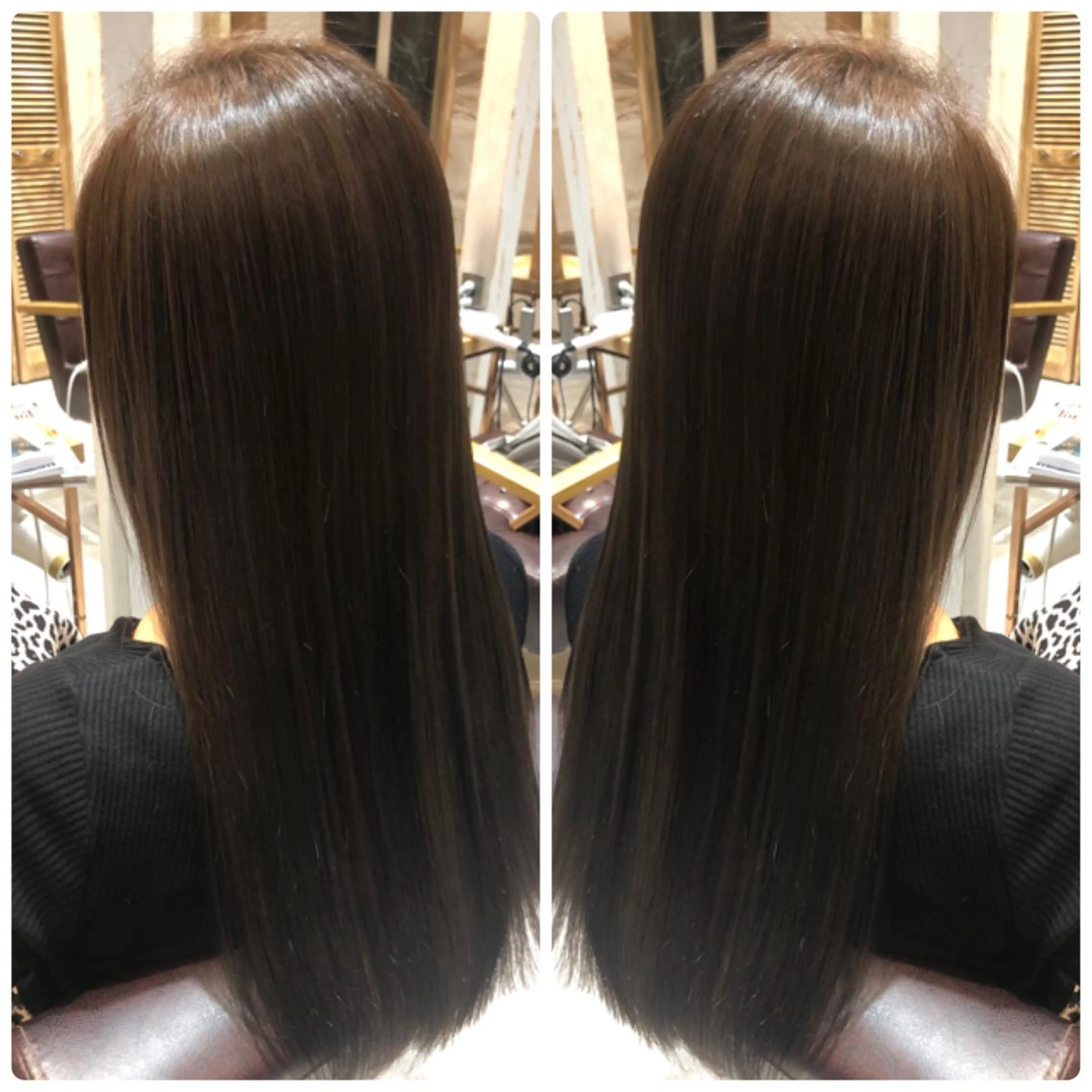 ｛‼️学生限定👩‍🎓‼️これで毎朝の悩みとおさらばっ✨｝プレミアム縮毛矯正＆カット＆グランドリンケージトリートメントの写真