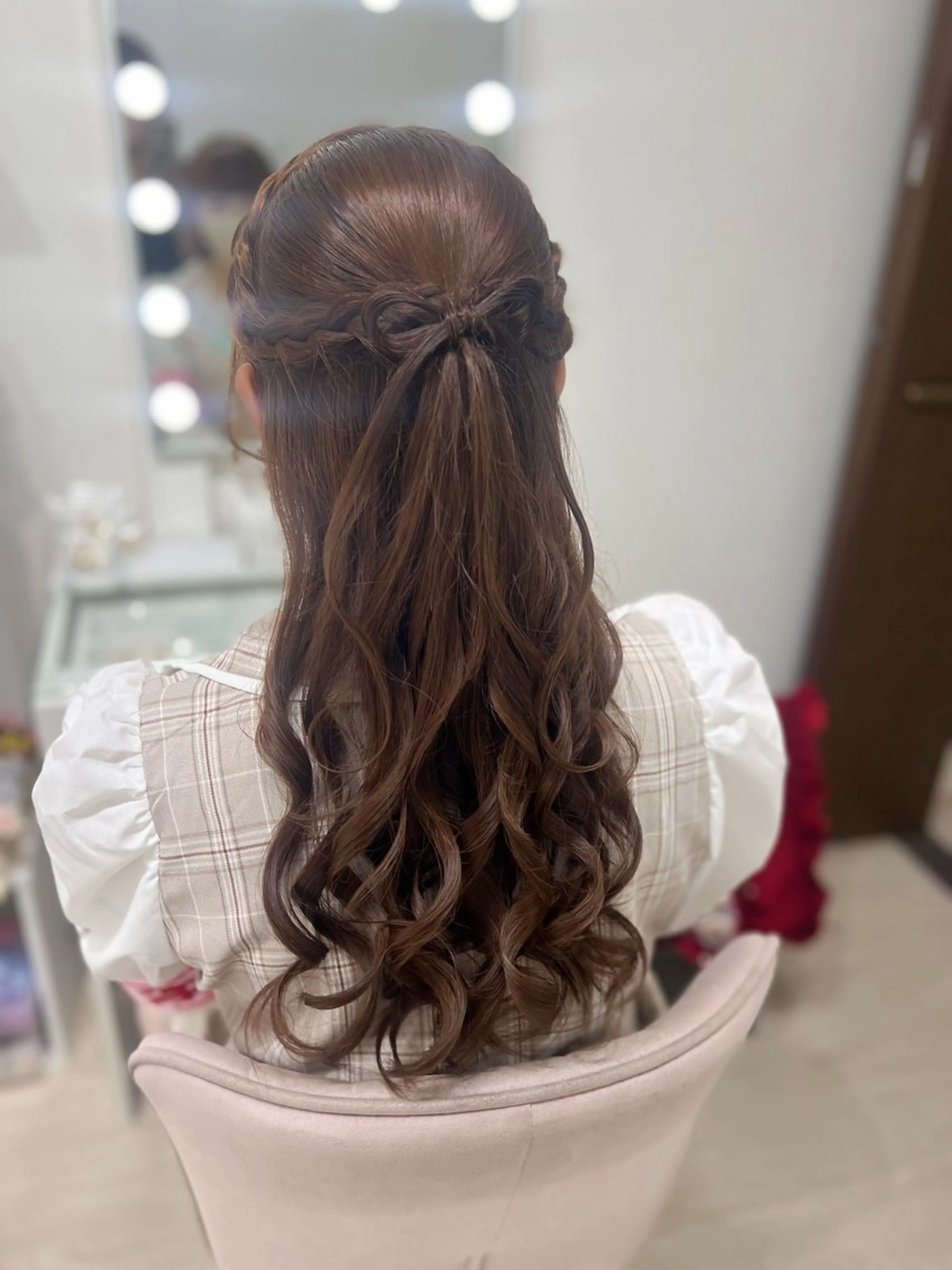 ロング ヘアセット ヘアセット/金山 佐野 妃都美のヘアスタイル