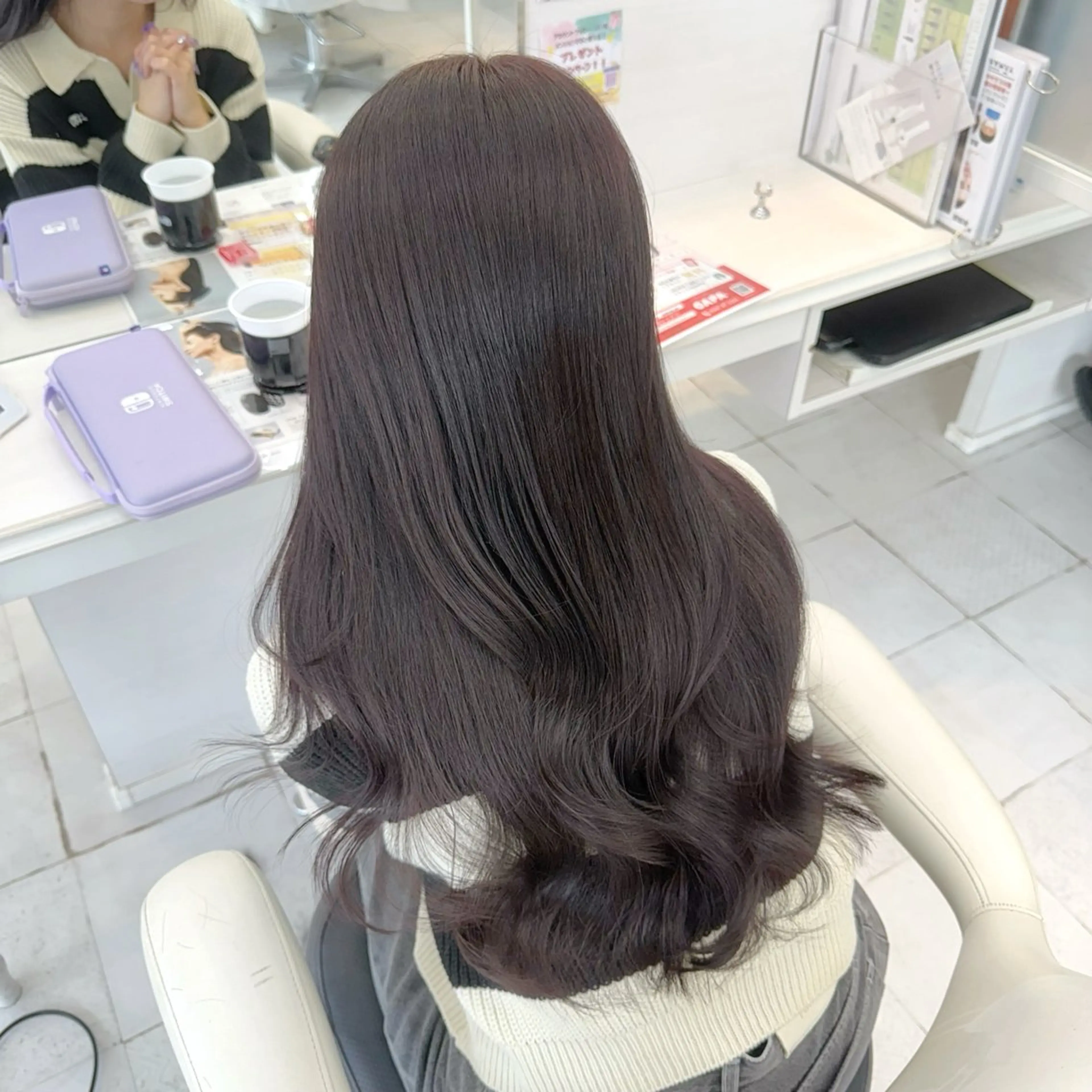 ロング カット ヘアカラー トリートメント すずき なつき🌙のヘアスタイル