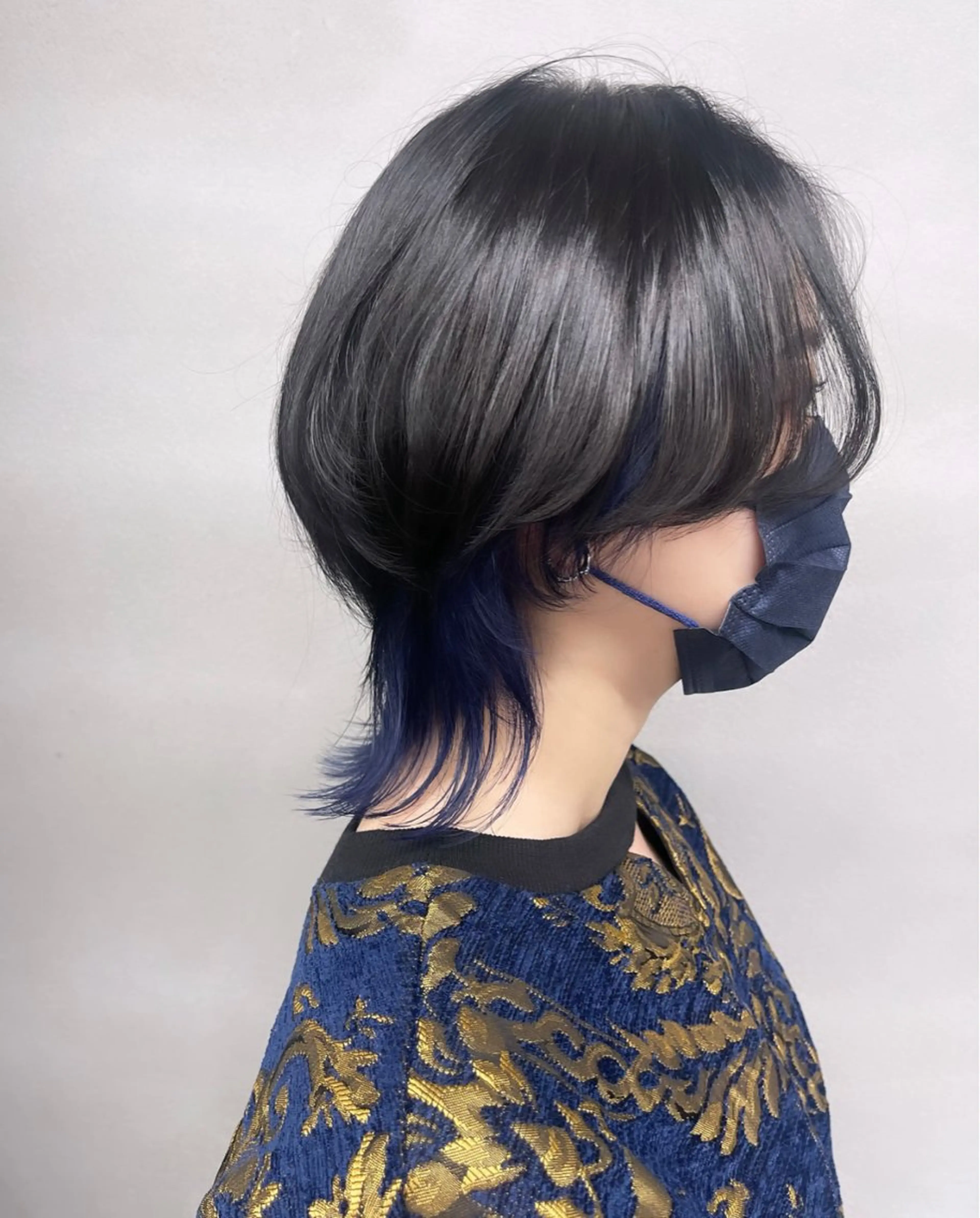 ミディアム ウルフカット 柏 ウルフ/レイヤー 田中佐和🐺のヘアスタイル