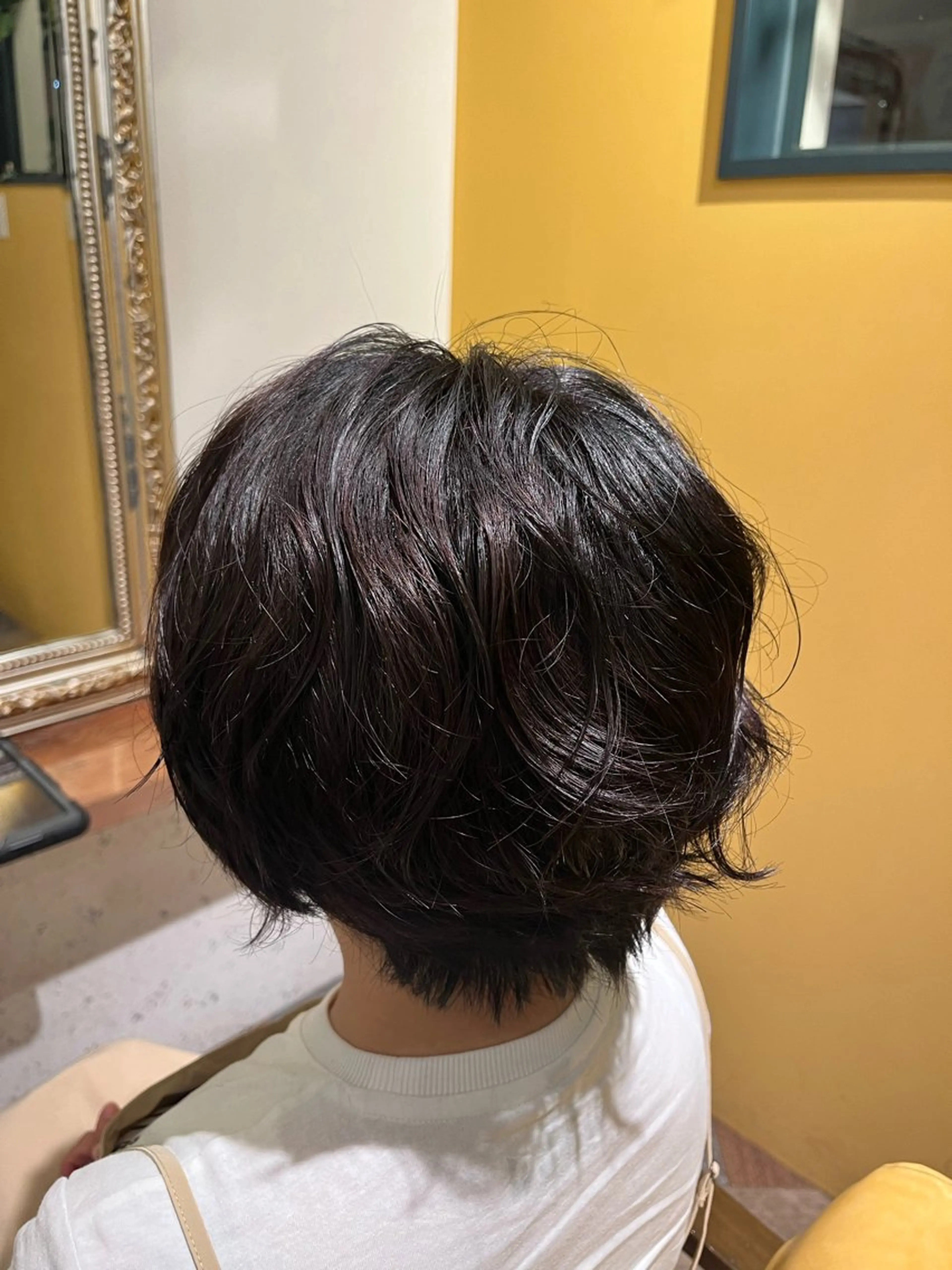 ショート カラー パーマ 🍏Rio🍏 Color☆*。のヘアスタイル
