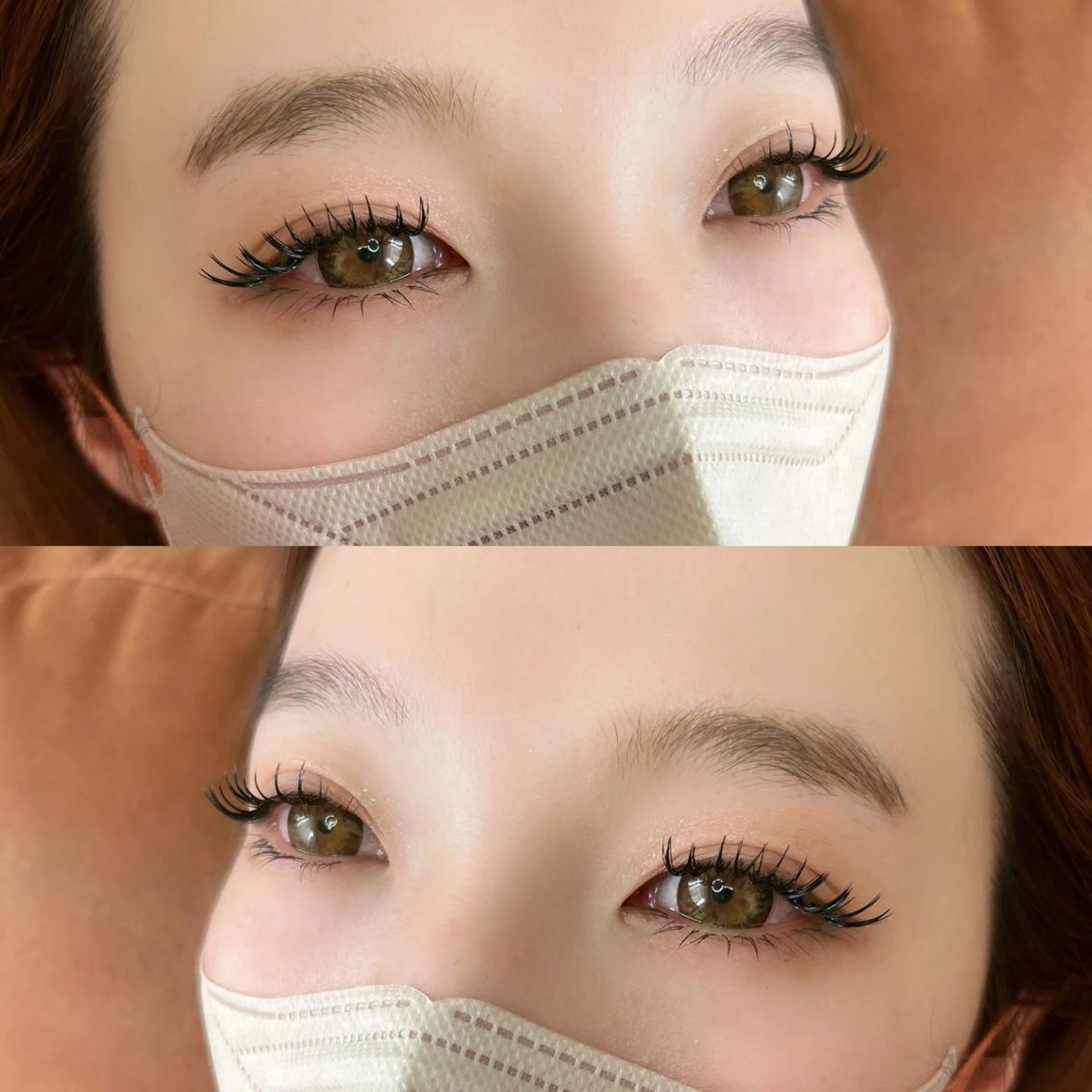 マツエク・マツパ 付け放題 フラットラッシュ 下まつげエクステ マツエク 望月 菜奈のマツエク・マツパデザイン