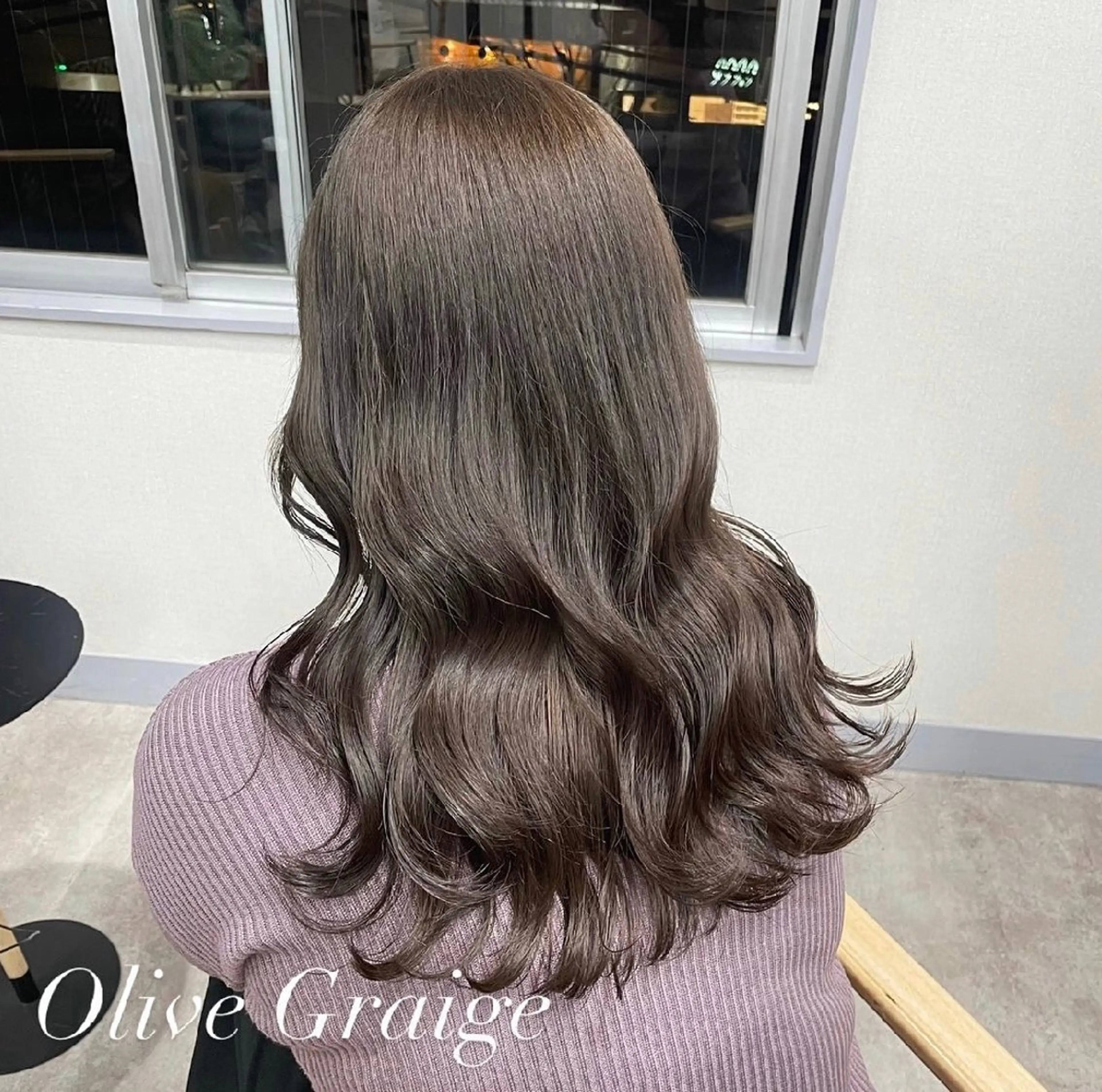 ロング カラー オリーブカラー ボブ・ミディアム🌈 パーソナル診断あゆみのヘアスタイル