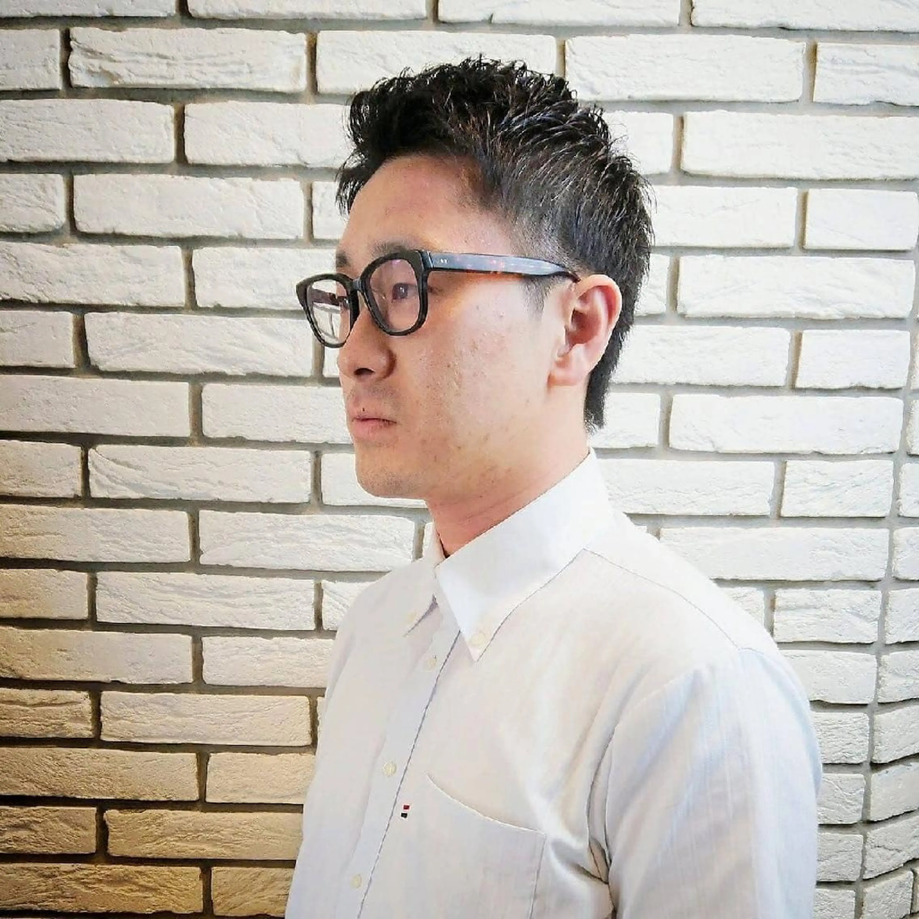 ショート ショートヘア カット from…所属・BARBER/ 髪質改善/南慎也のヘアスタイル