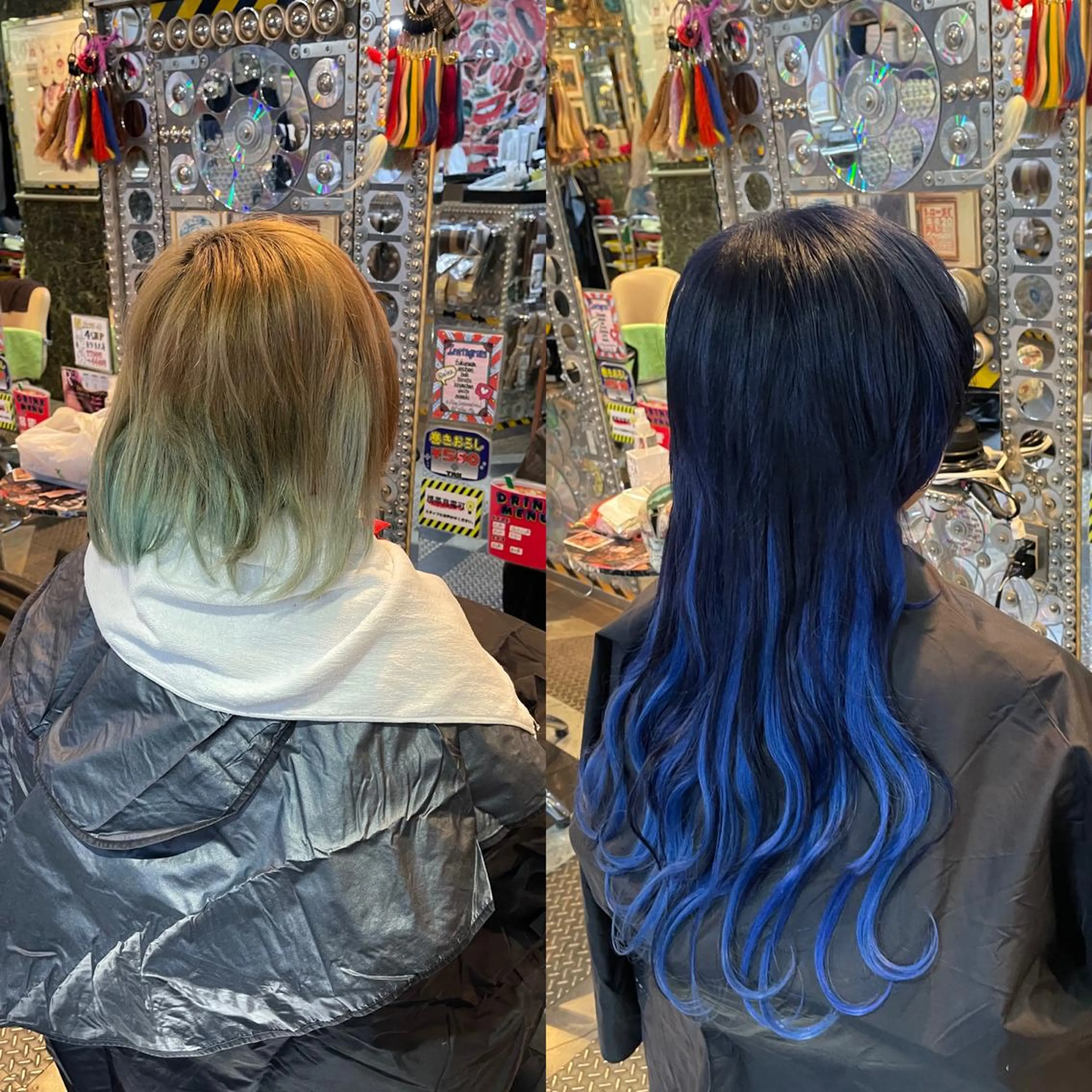 ショート カラー ヘアアレンジ ブリーチ エクステ トリートメント ウルフカット haco+所属・🌈派手髪エクステ ブレイズ🌈ひろとのヘアスタイル