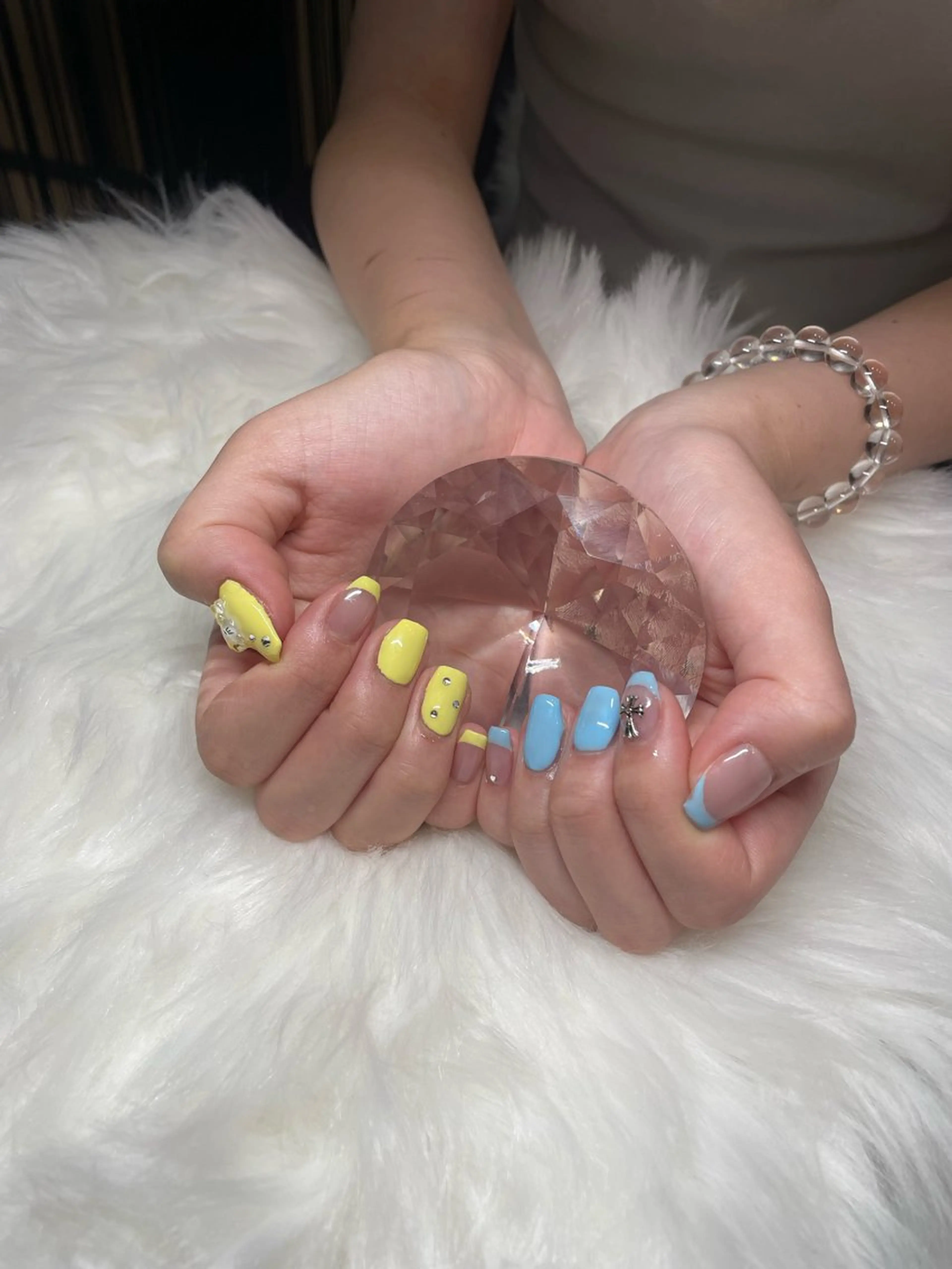 ネイル フレンチネイル ハンドネイル RAMU 【cutill】のネイルデザイン