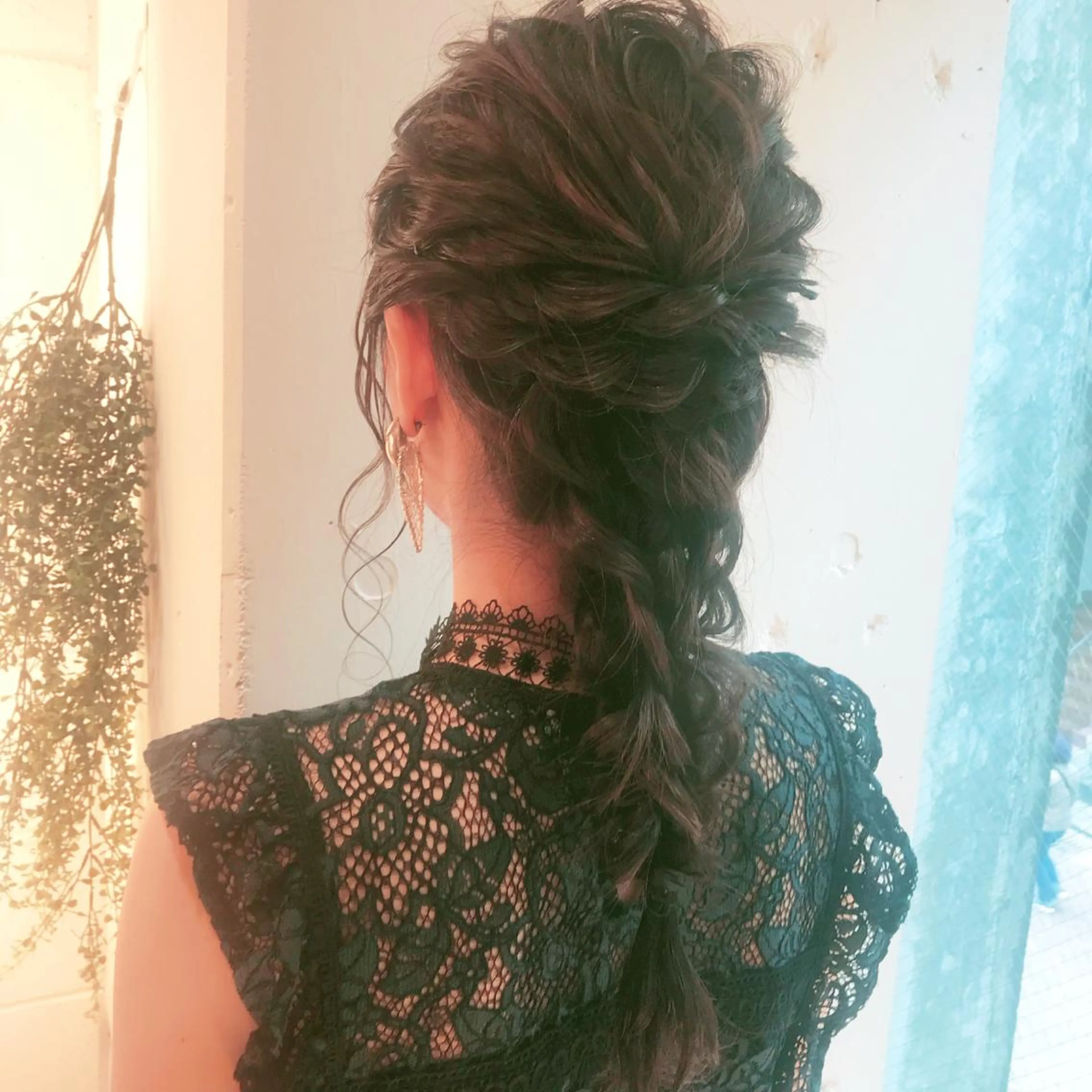 セミロング ヘアアレンジ chic.🍋 Kirariのヘアスタイル