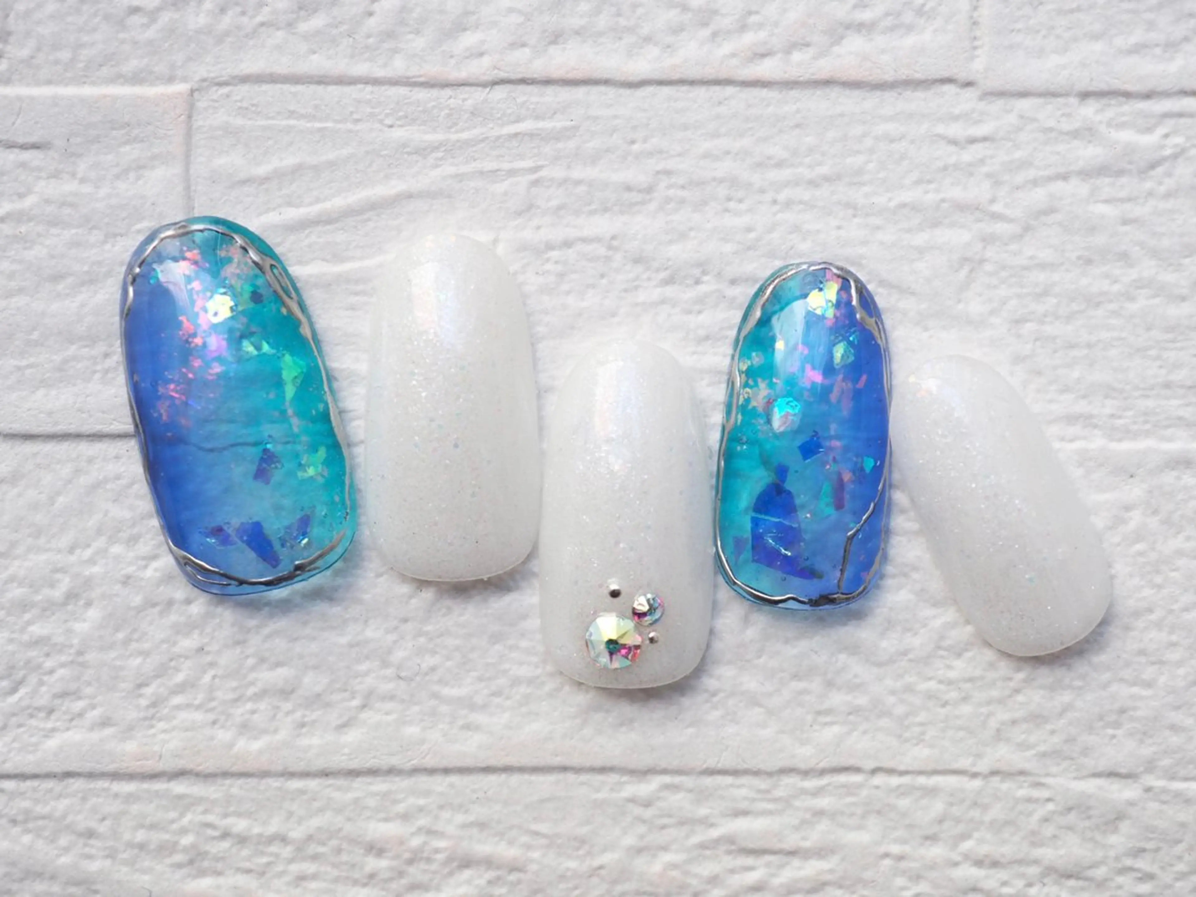 ネイル ハンドネイル トップネイリスト Ribbon立川店のネイルデザイン