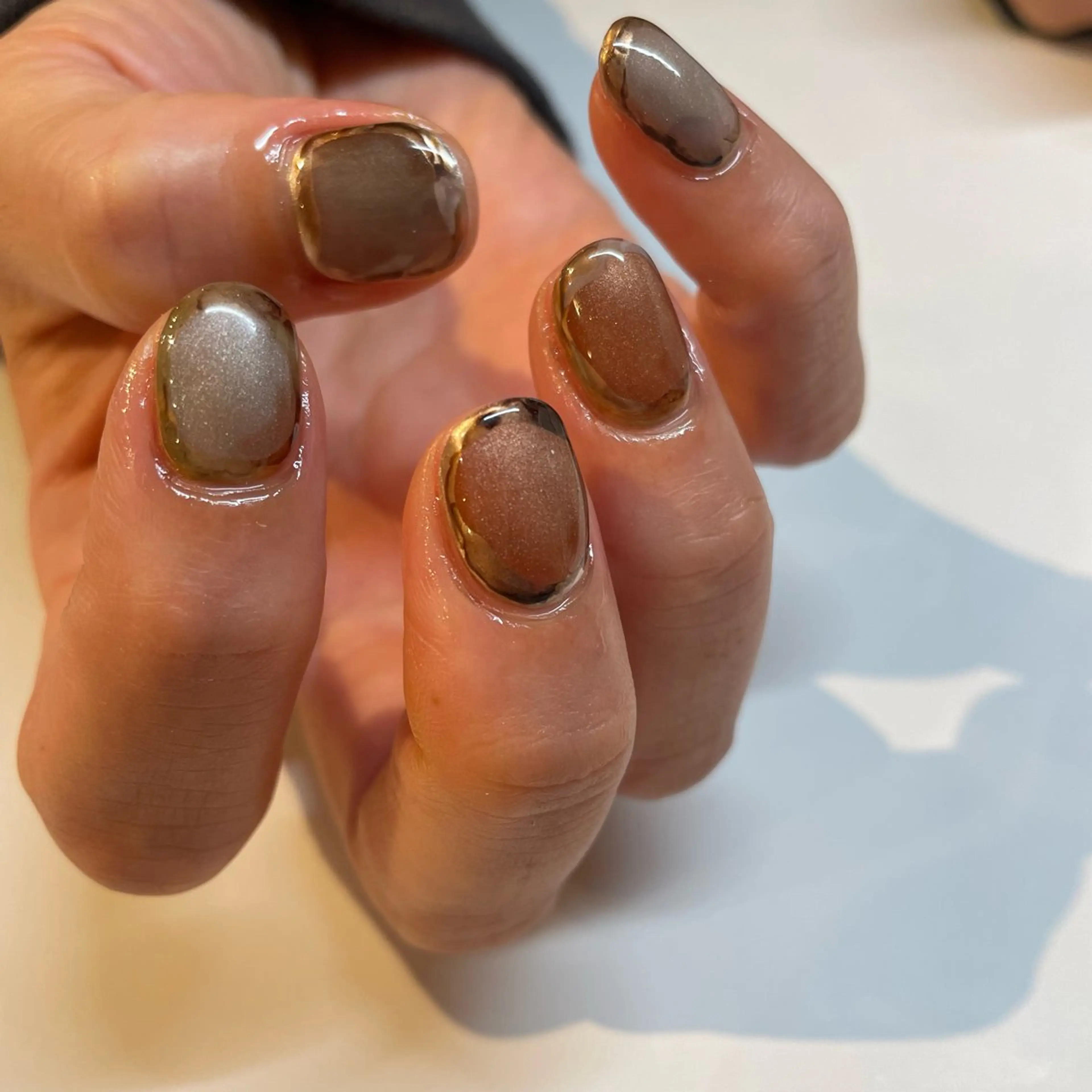 ネイル ニュアンスネイル Manon Yuiのマツエク・マツパデザイン