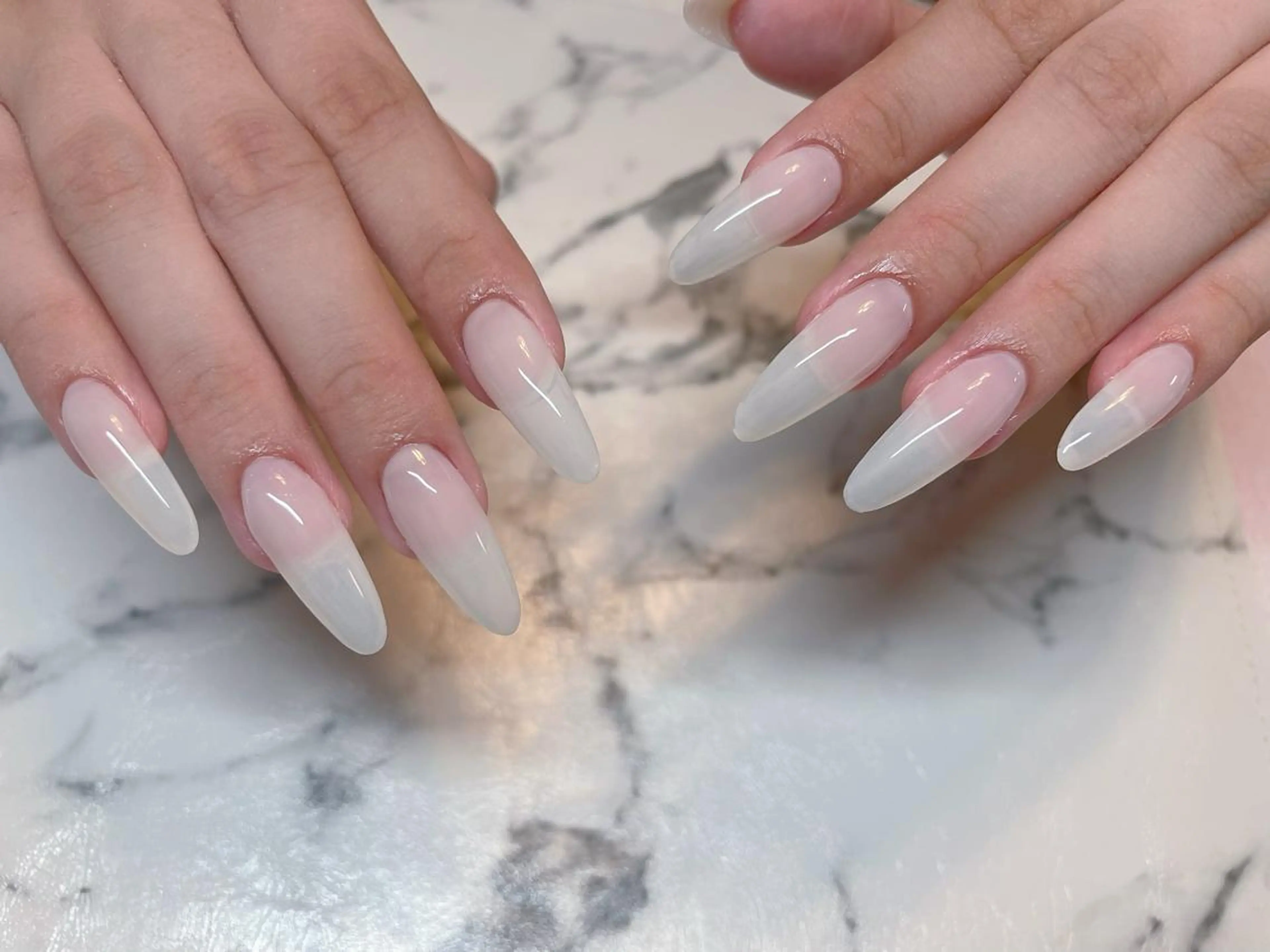 ネイル 長さ出し ハンドネイル エン Nail salonのネイルデザイン