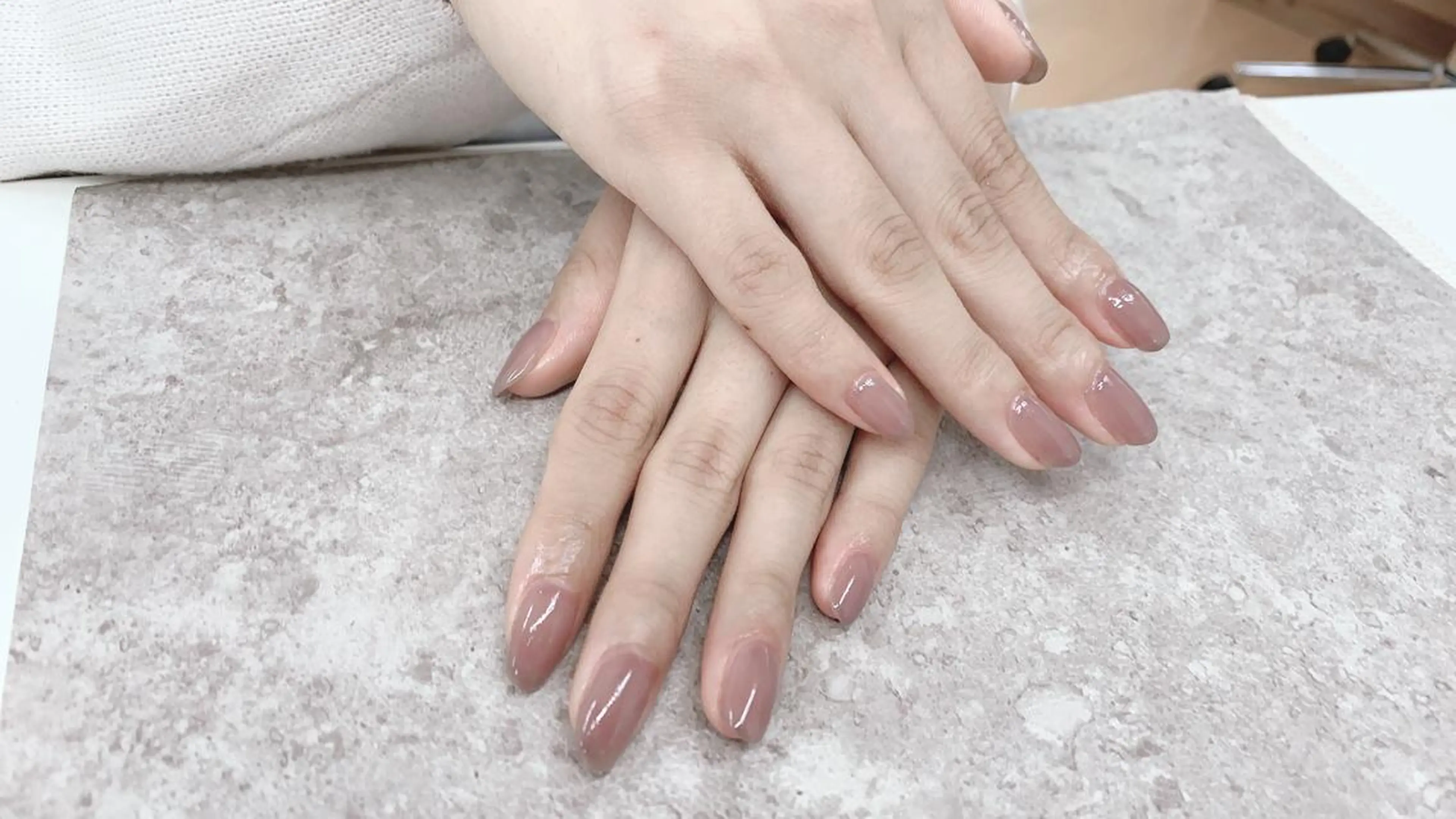 セミロング カラー ネイル ハンドネイル Bloom Nail 桜井のネイルデザイン