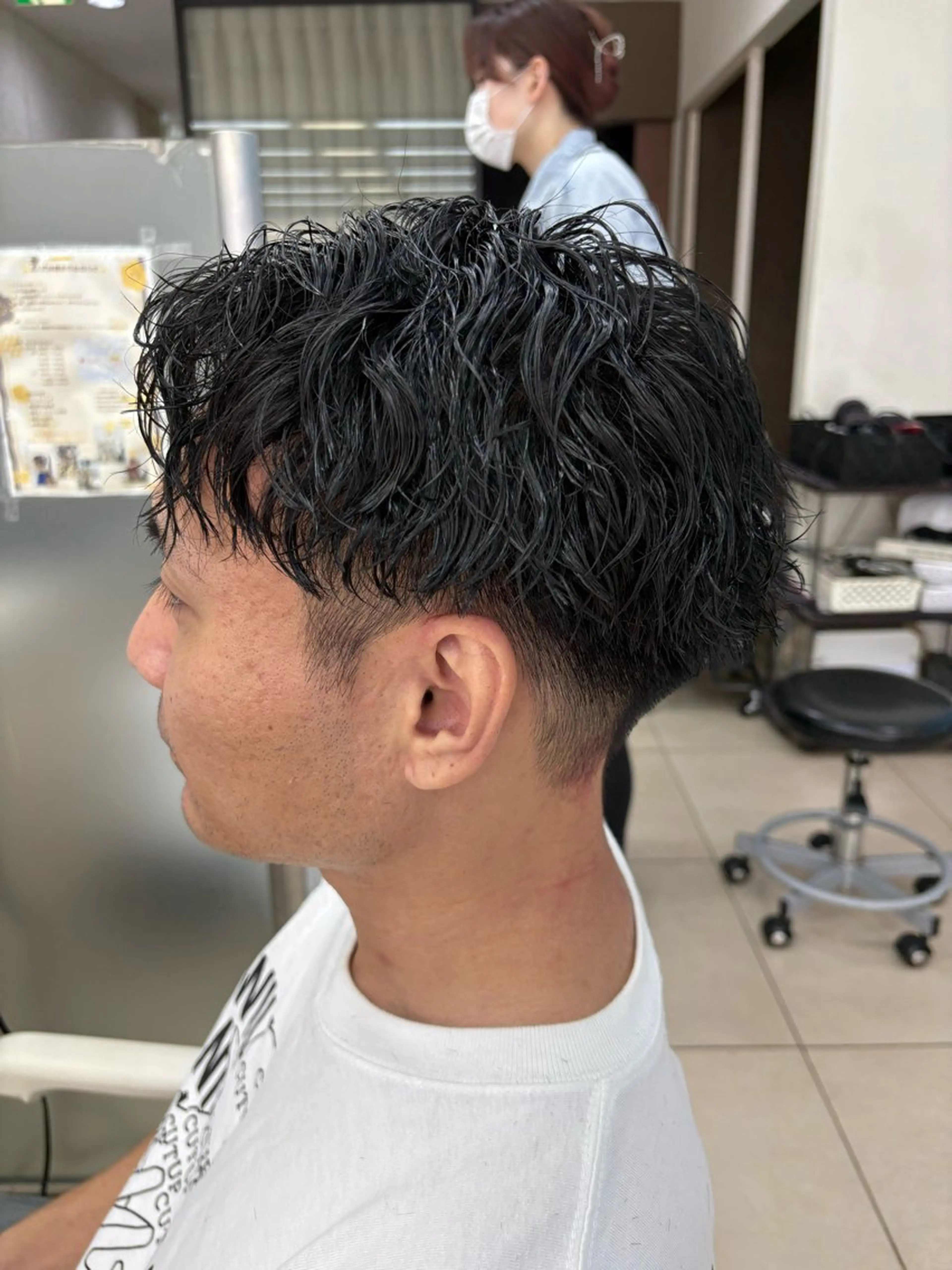 パーマ メンズ カット パーマ パーマモデル大募集❕ /HAJIMEのヘアスタイル