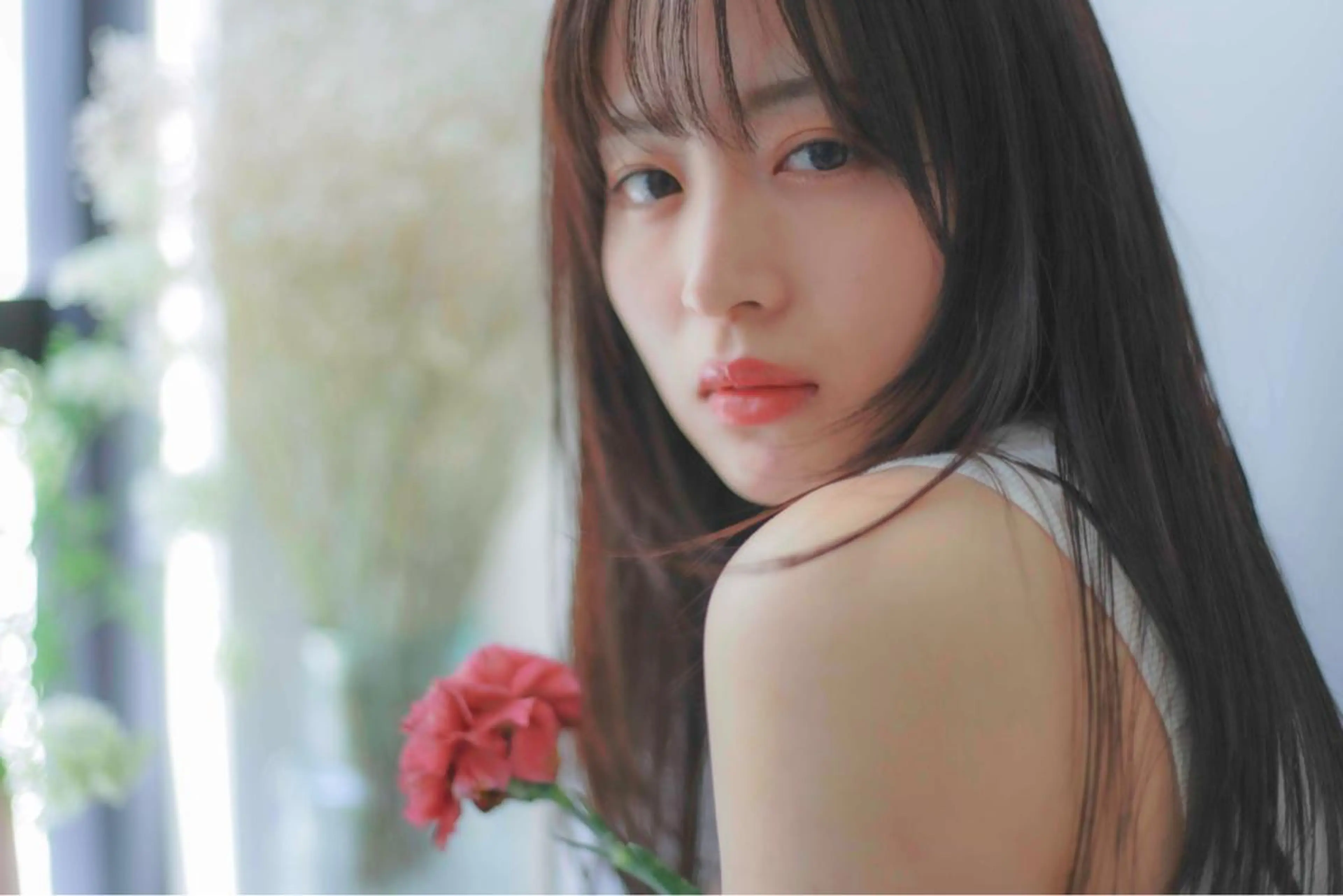 ロング 永田 崇のヘアスタイル