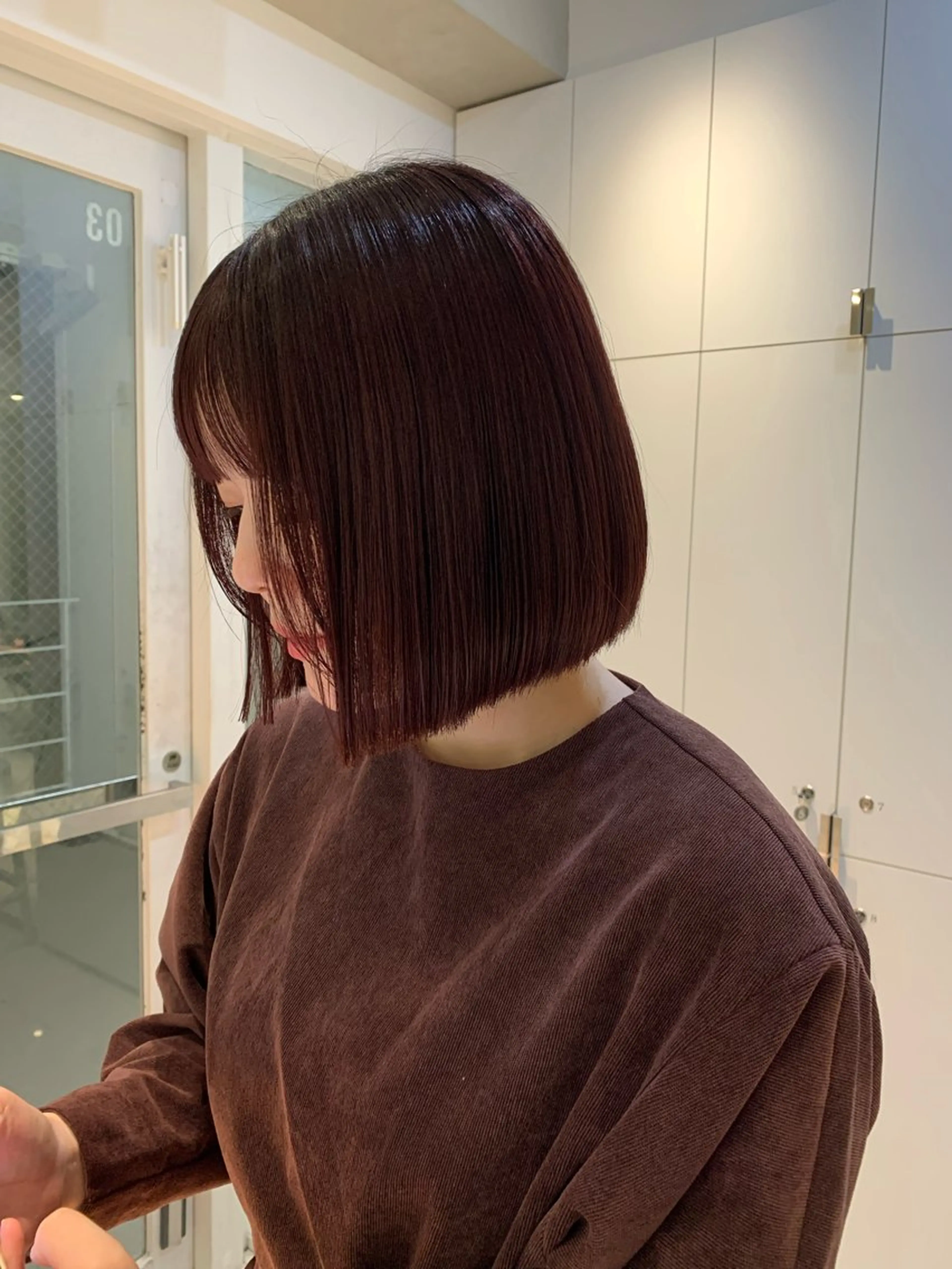 ミディアム カット ヘアカラー トリートメント stylist ◎RUKI.のヘアスタイル