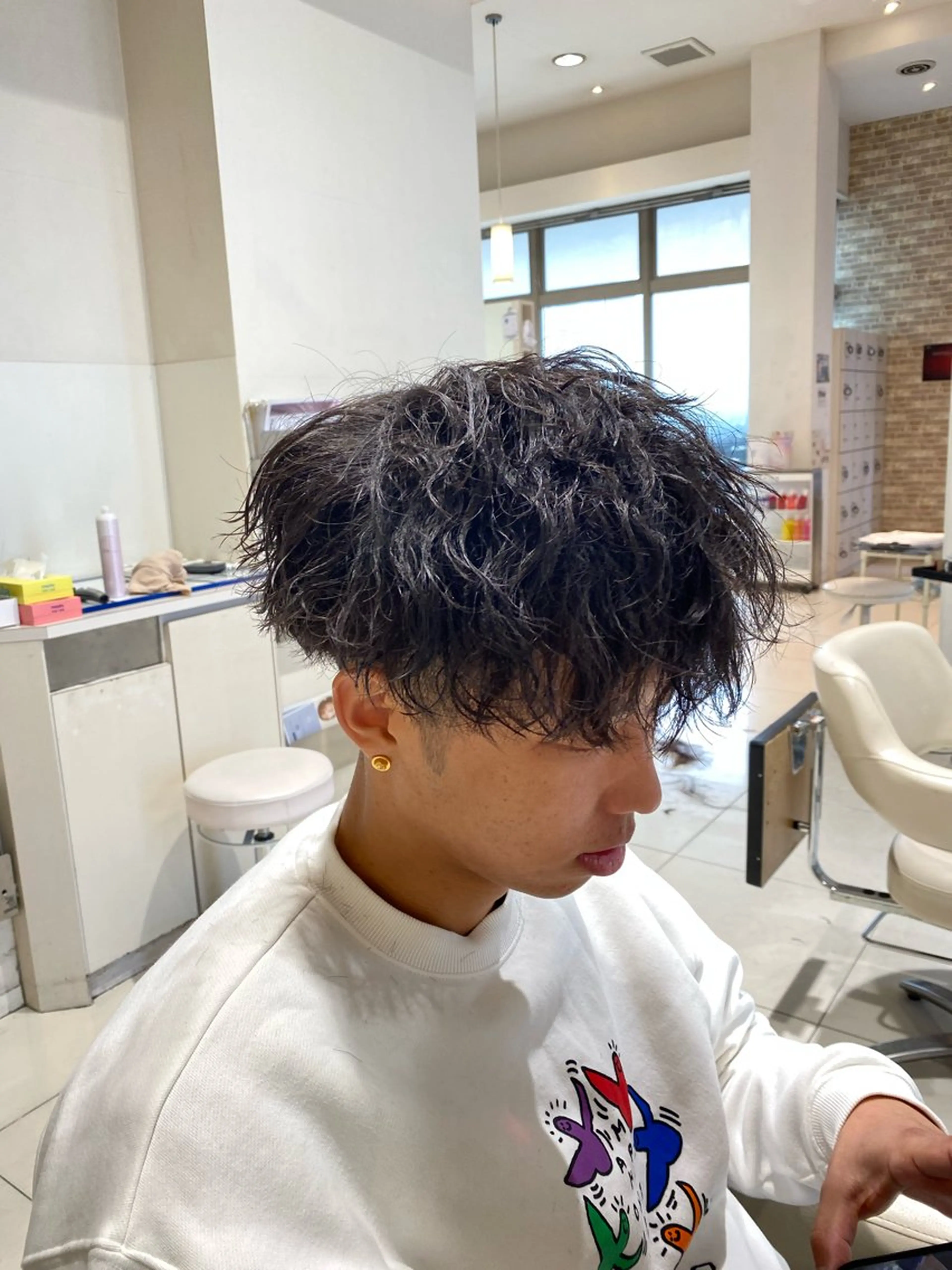 パーマ メンズパーマ特化 福岡正真のヘアスタイル