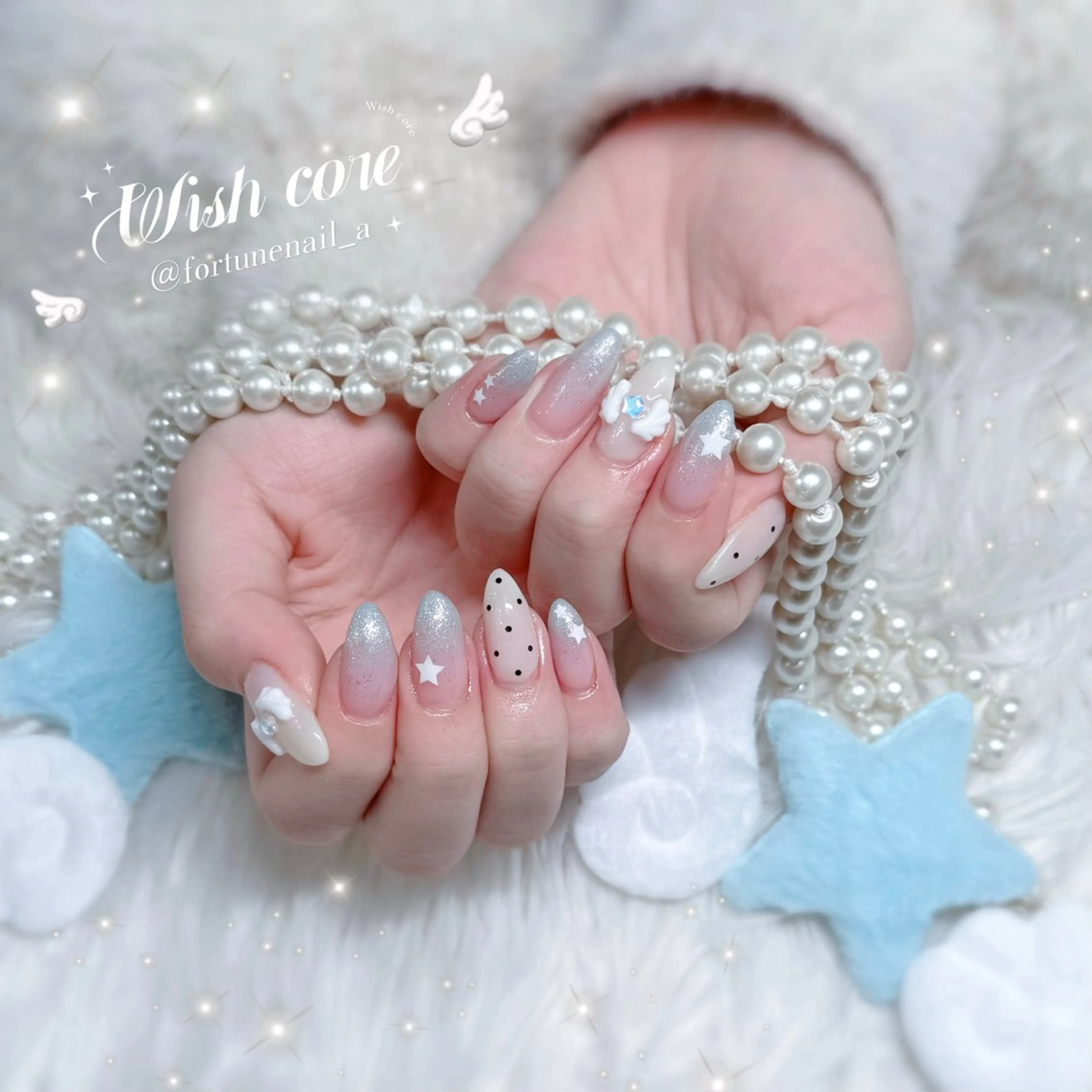 ネイル ハンドネイル ✩.*🎀 aoi🎀のネイルデザイン