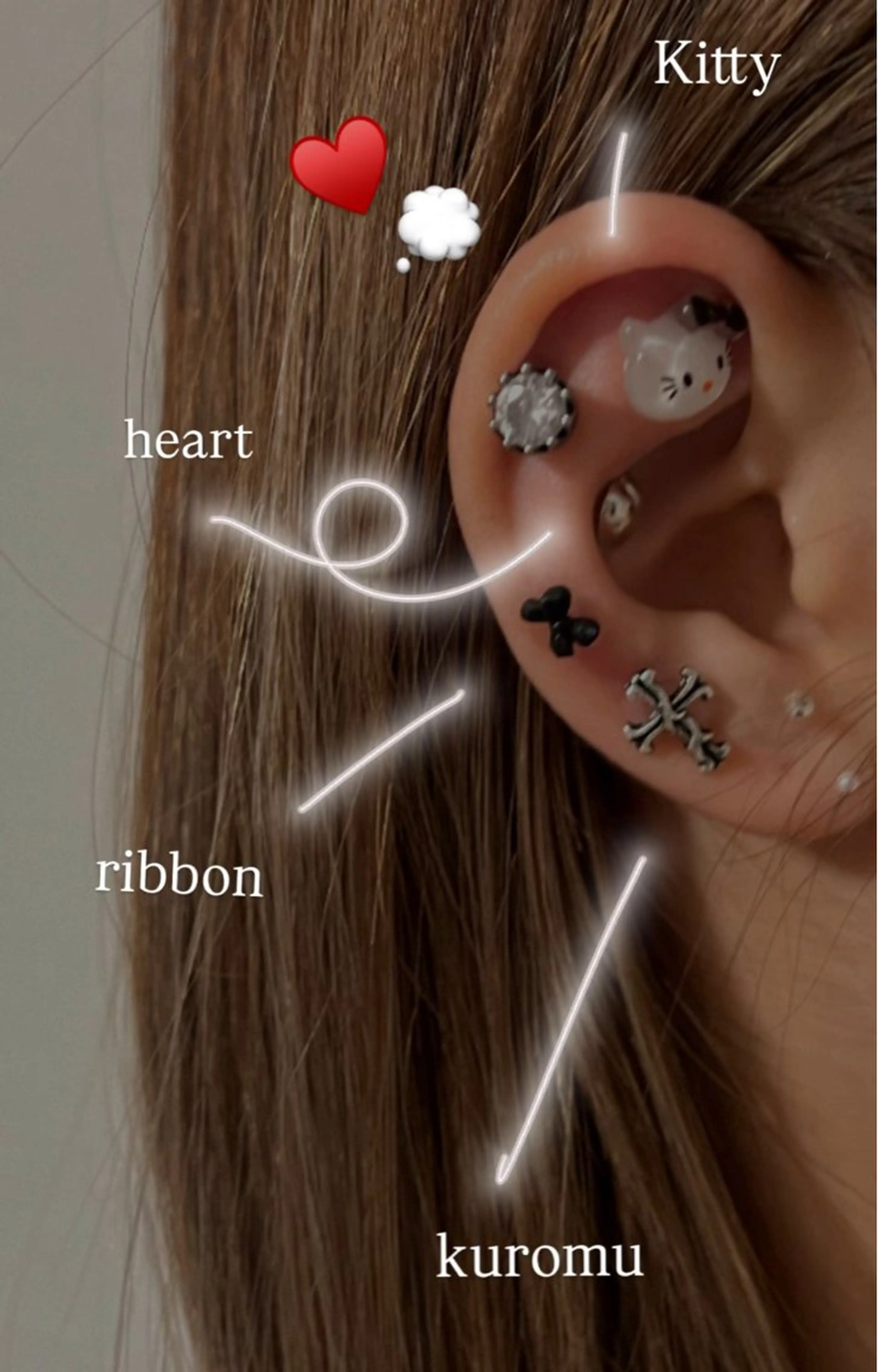 【 耳つぼジュエリー✨👂】の写真