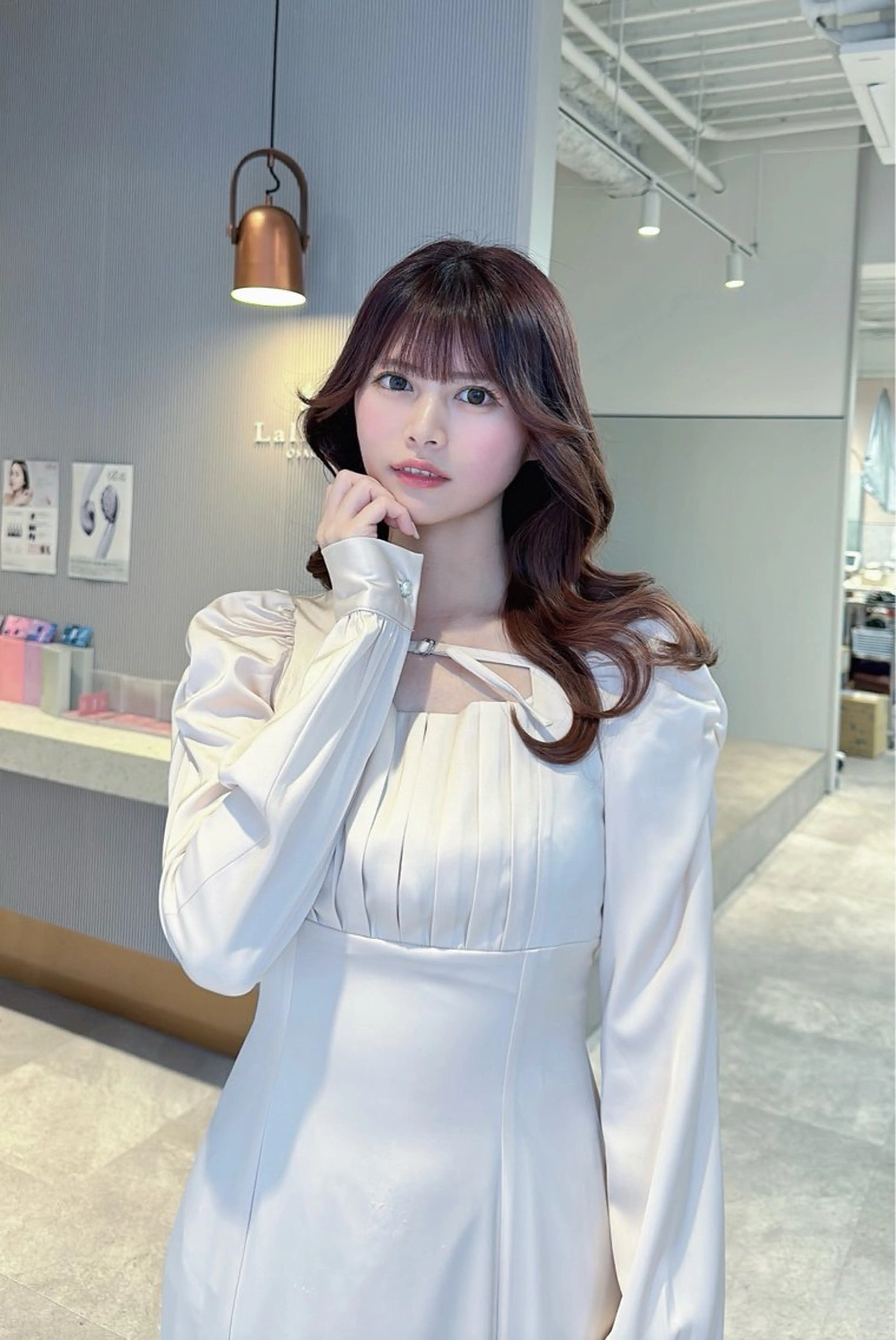 カット+透明感カラー+3step〈inborn〉トリートメントの写真