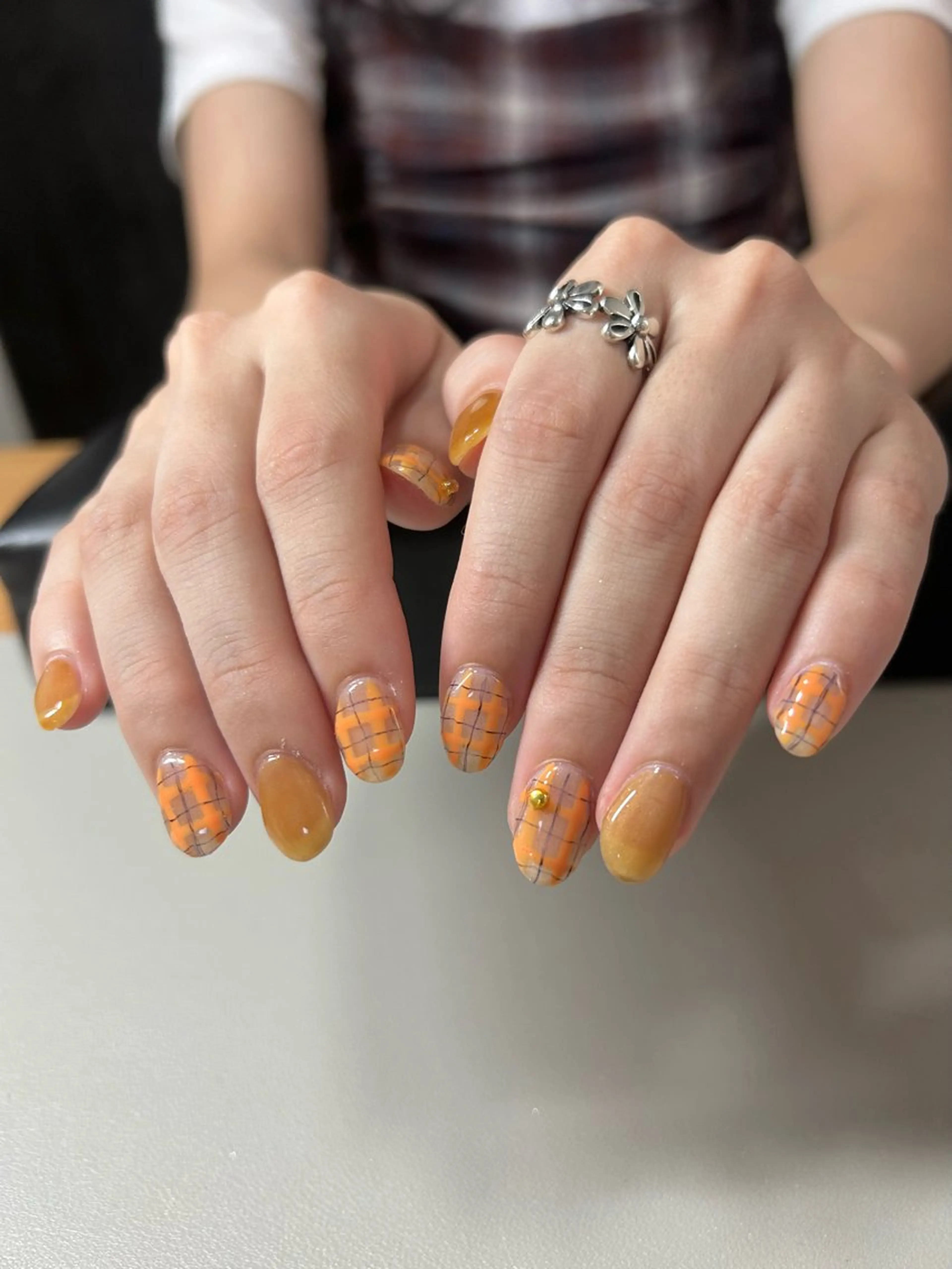 ネイル ハンドネイル 大橋 那月のネイルデザイン