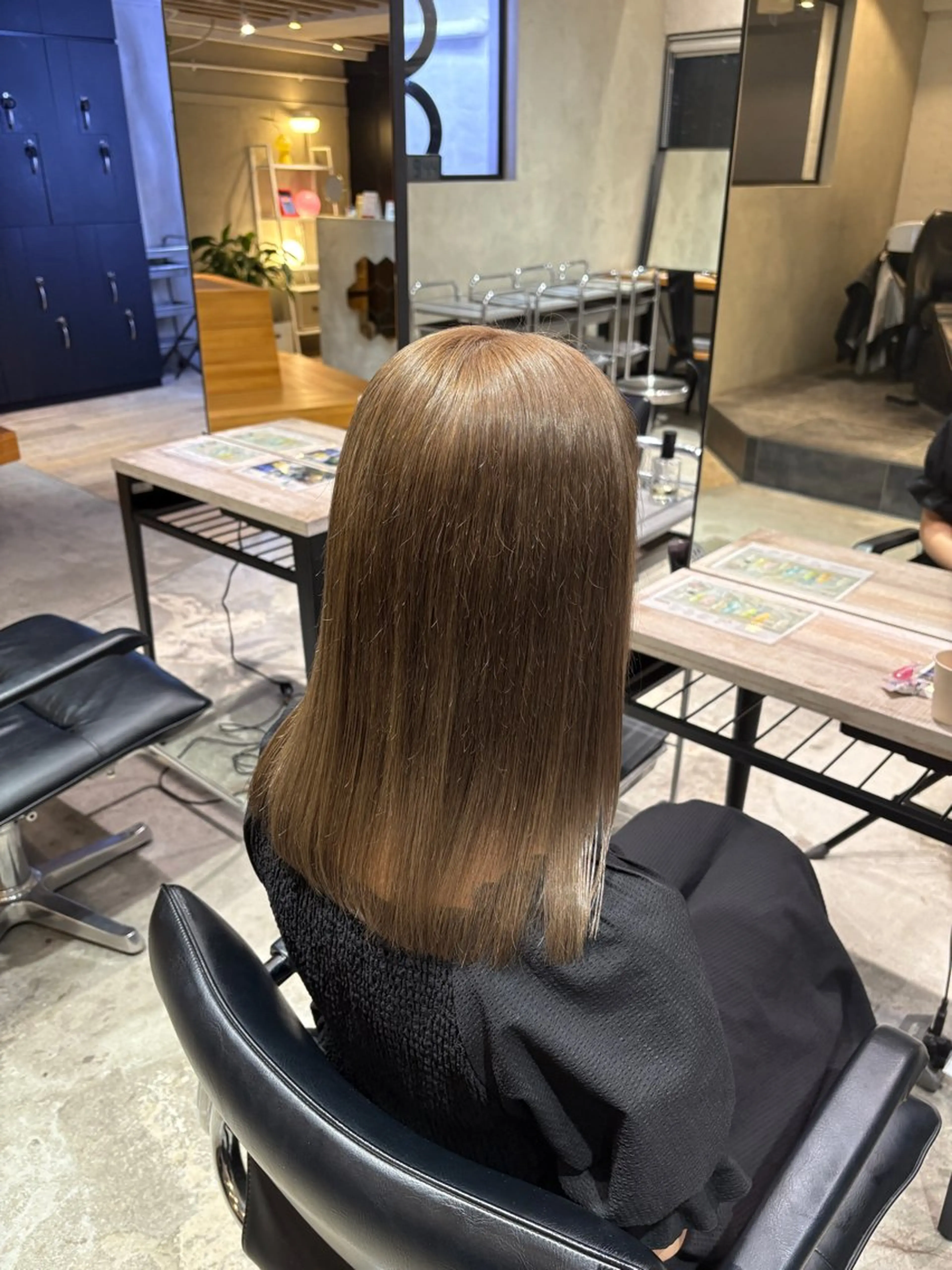 ダブルカラー(ブリーチ１回込)＋1stepトリートメント 🫧✨の写真