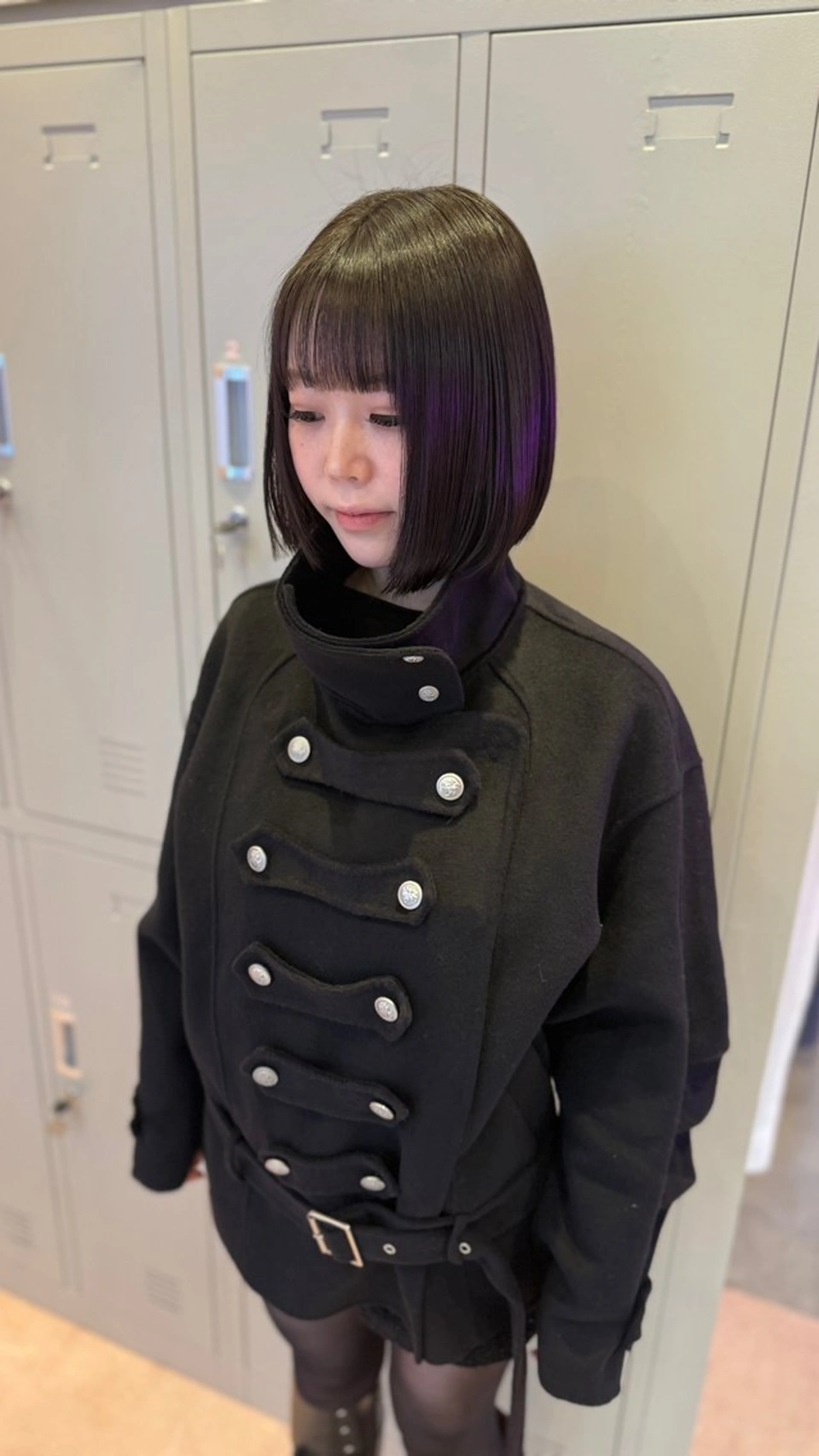 ミディアム カット トリートメント 骨格矯正カット🫧 🧸MOMOEのヘアスタイル