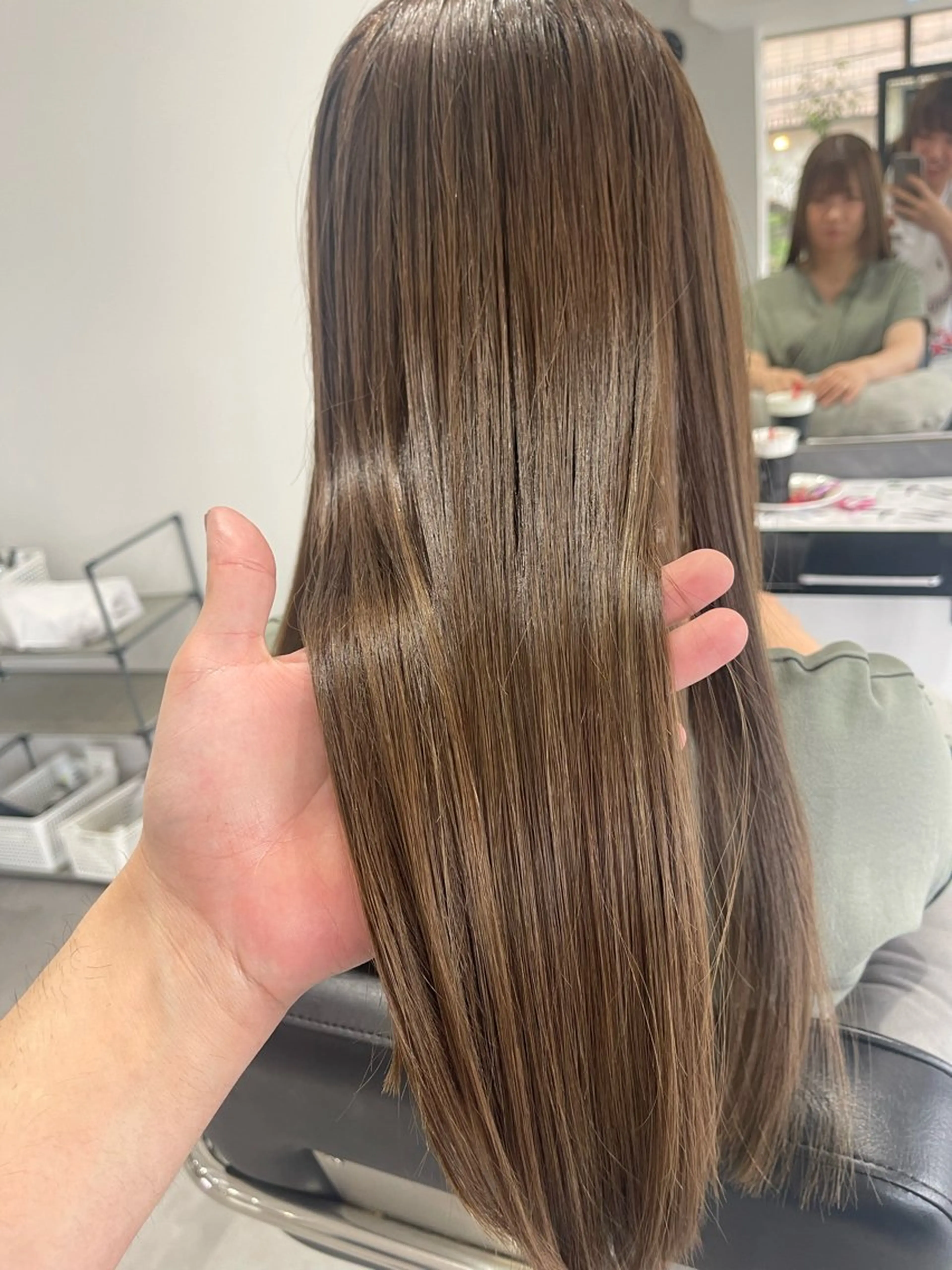 ロング 縮毛矯正 縮毛矯正 トリートメント 似合わせ／代表 髪質改善/山田将大のヘアスタイル