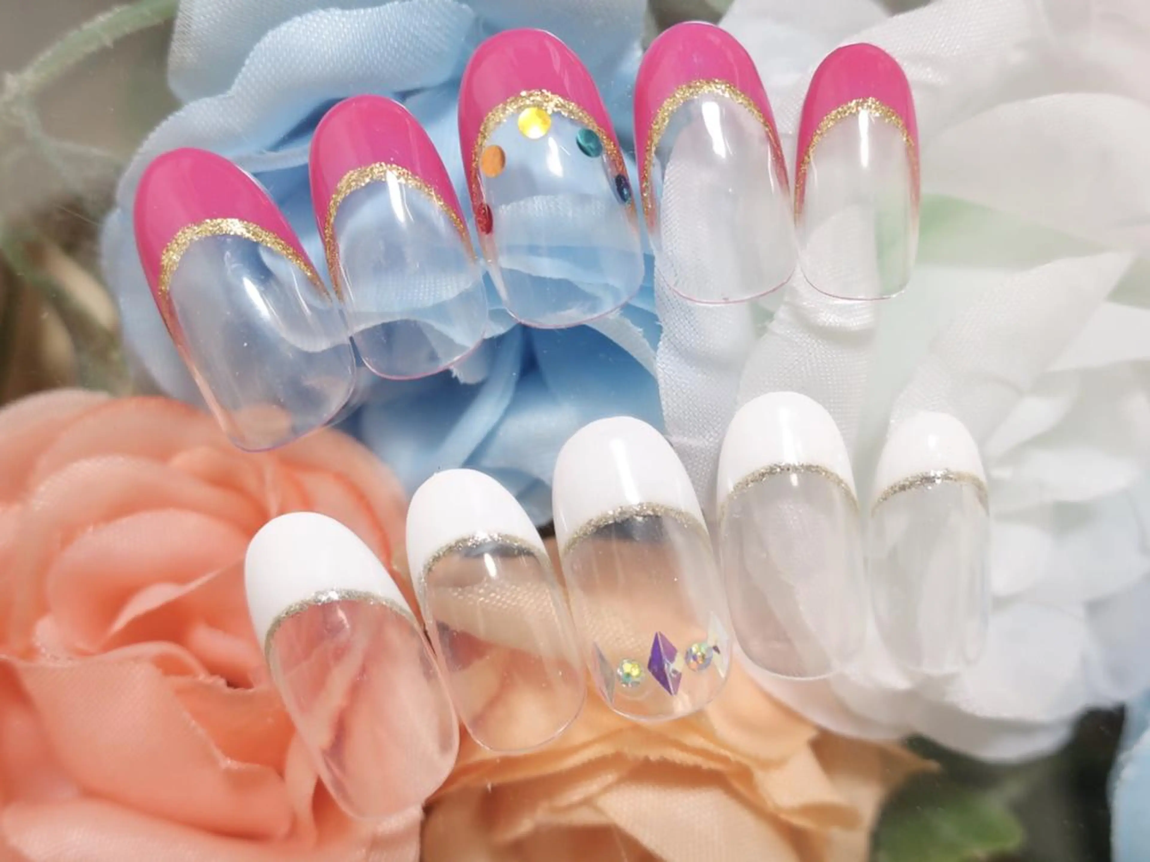 ネイル シンプルネイル かざま みさきのネイルデザイン