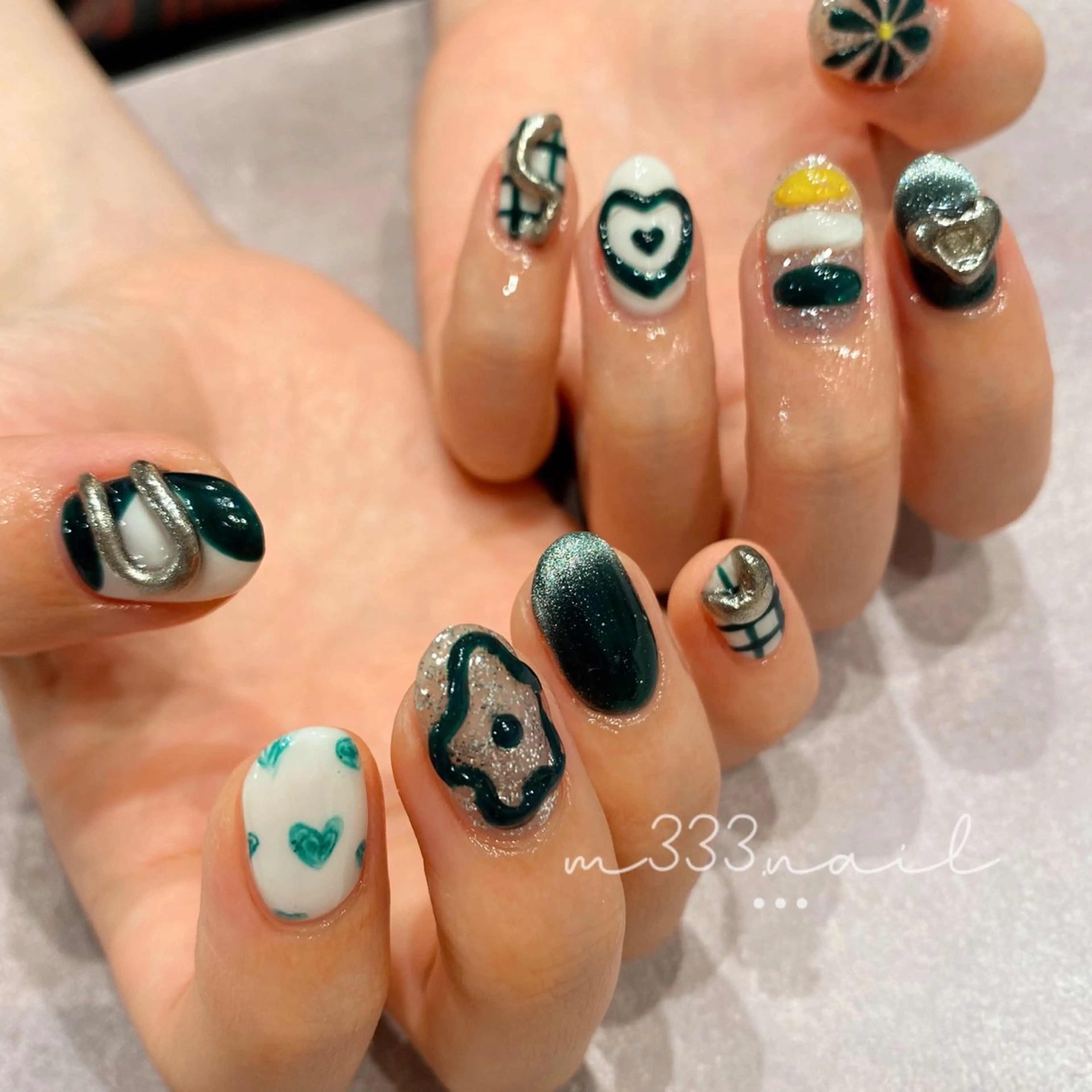 ネイル ハンドネイル hair  MILE.所属・MILE. mukonosouのネイルデザイン