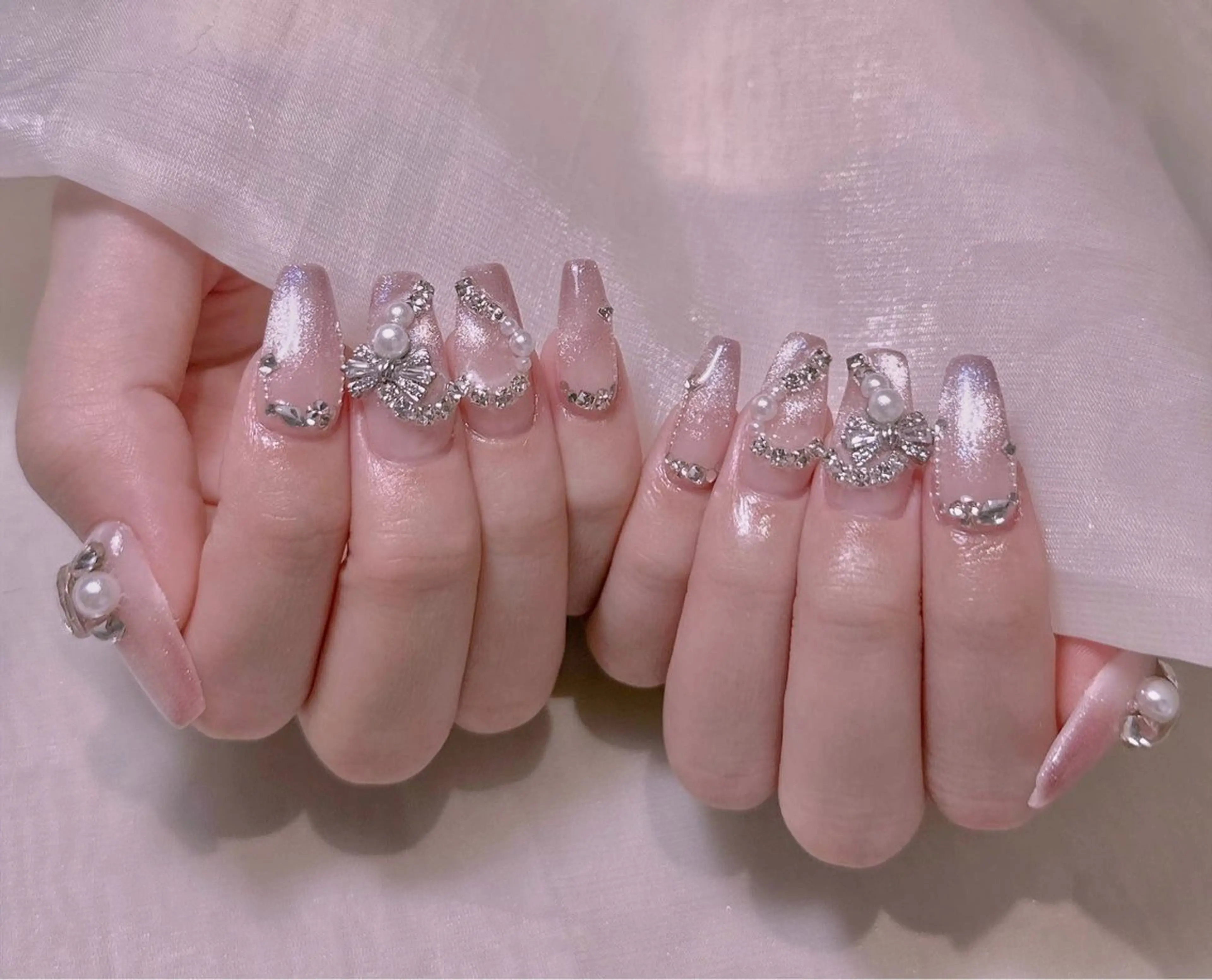 ネイル ハンドネイル 長さだし専門店 M2　rikaのネイルデザイン