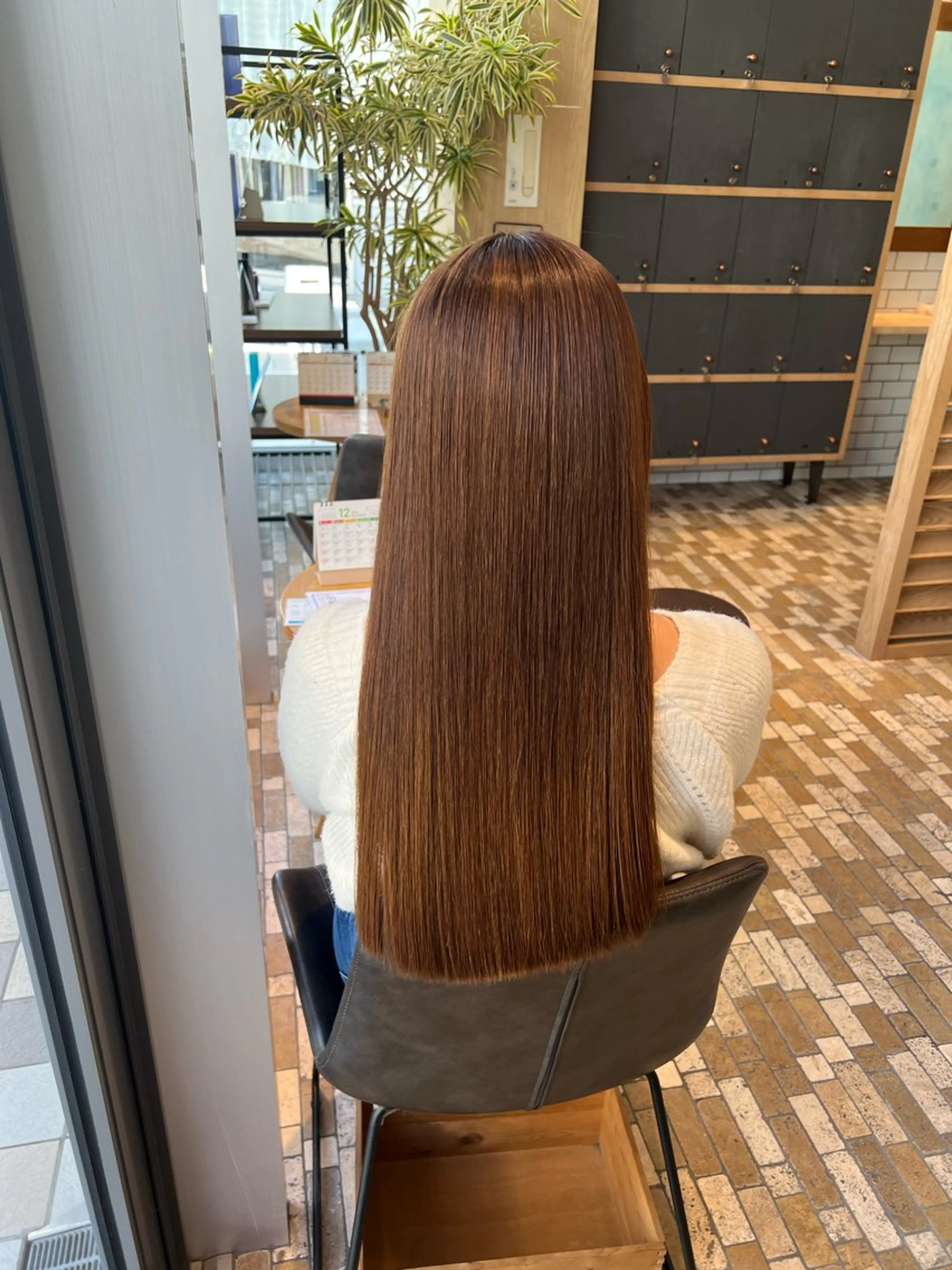 ロング パーマ 髪質改善 酸性ストレート ストレートパーマ カット 縮毛矯正 🫧Ai/ ロロネー森ノ宮💖のヘアスタイル