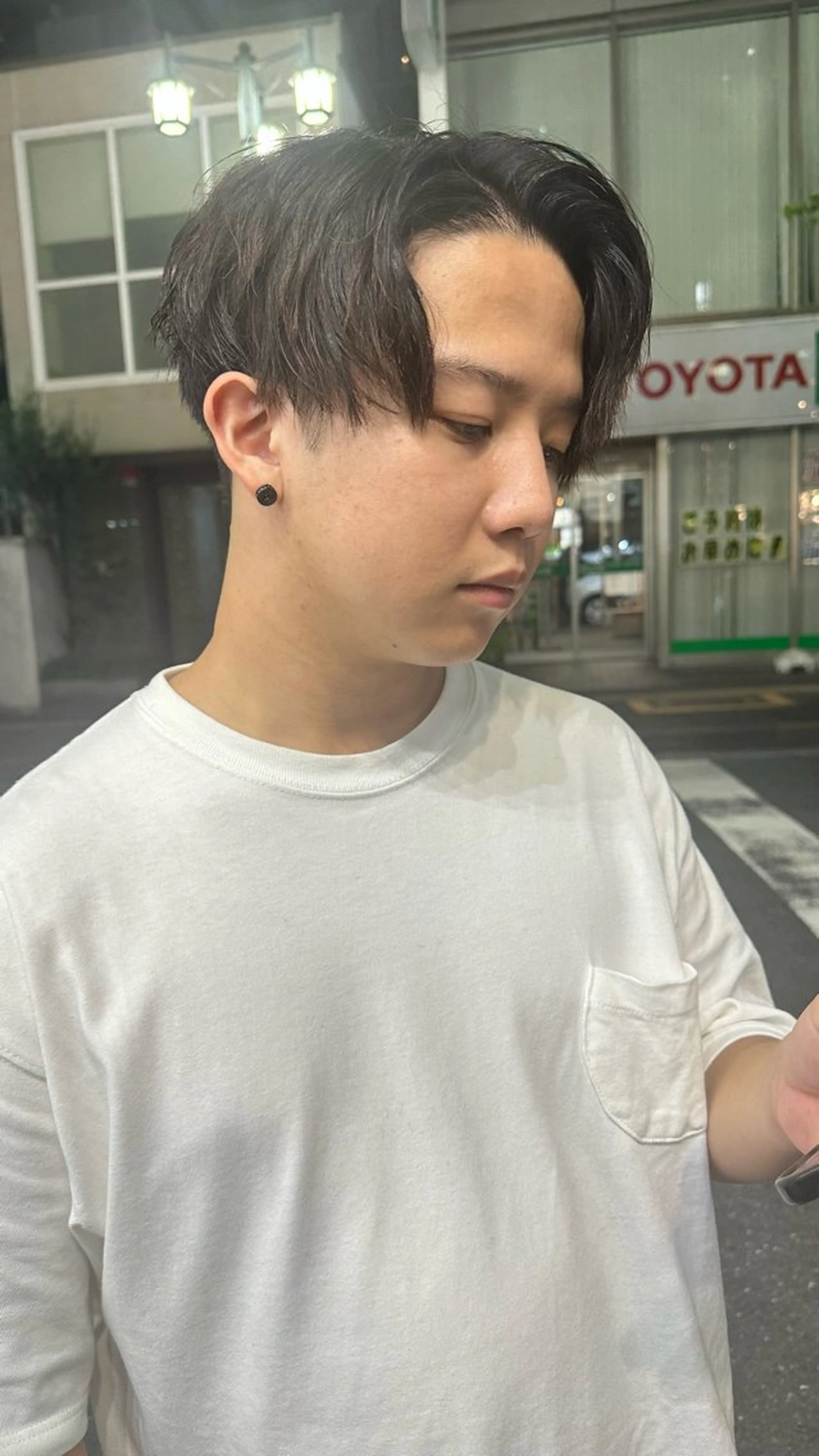 ショート メンズ メンズブリーチ メンズハイトーン メンズインナーカラー 髪質改善 ショートヘア Rei/ 縮毛矯正/ ハイライトカラー募集のヘアスタイル