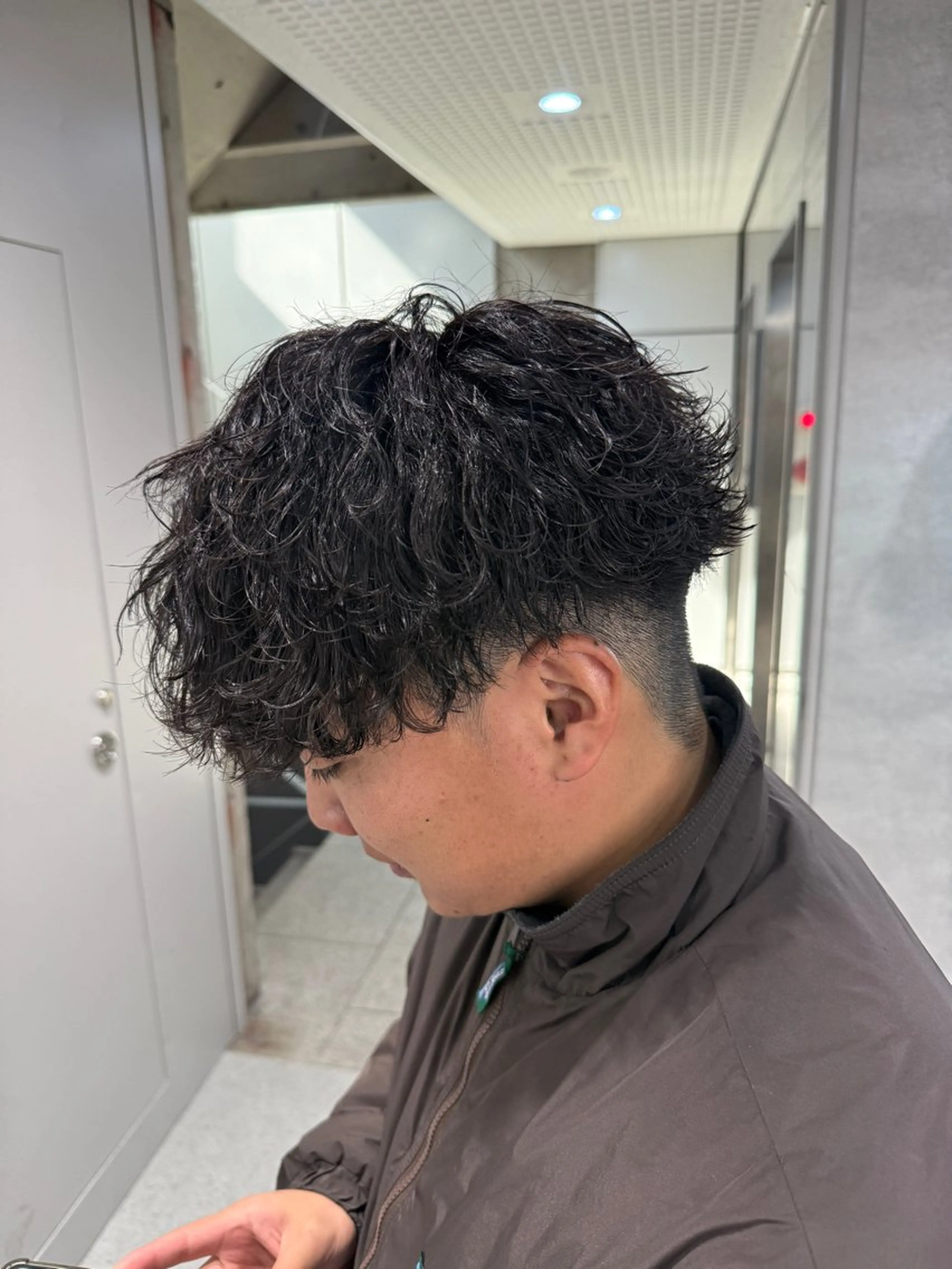 ショート パーマ メンズ 【メンズサロン】 BLUCK 横浜のヘアスタイル