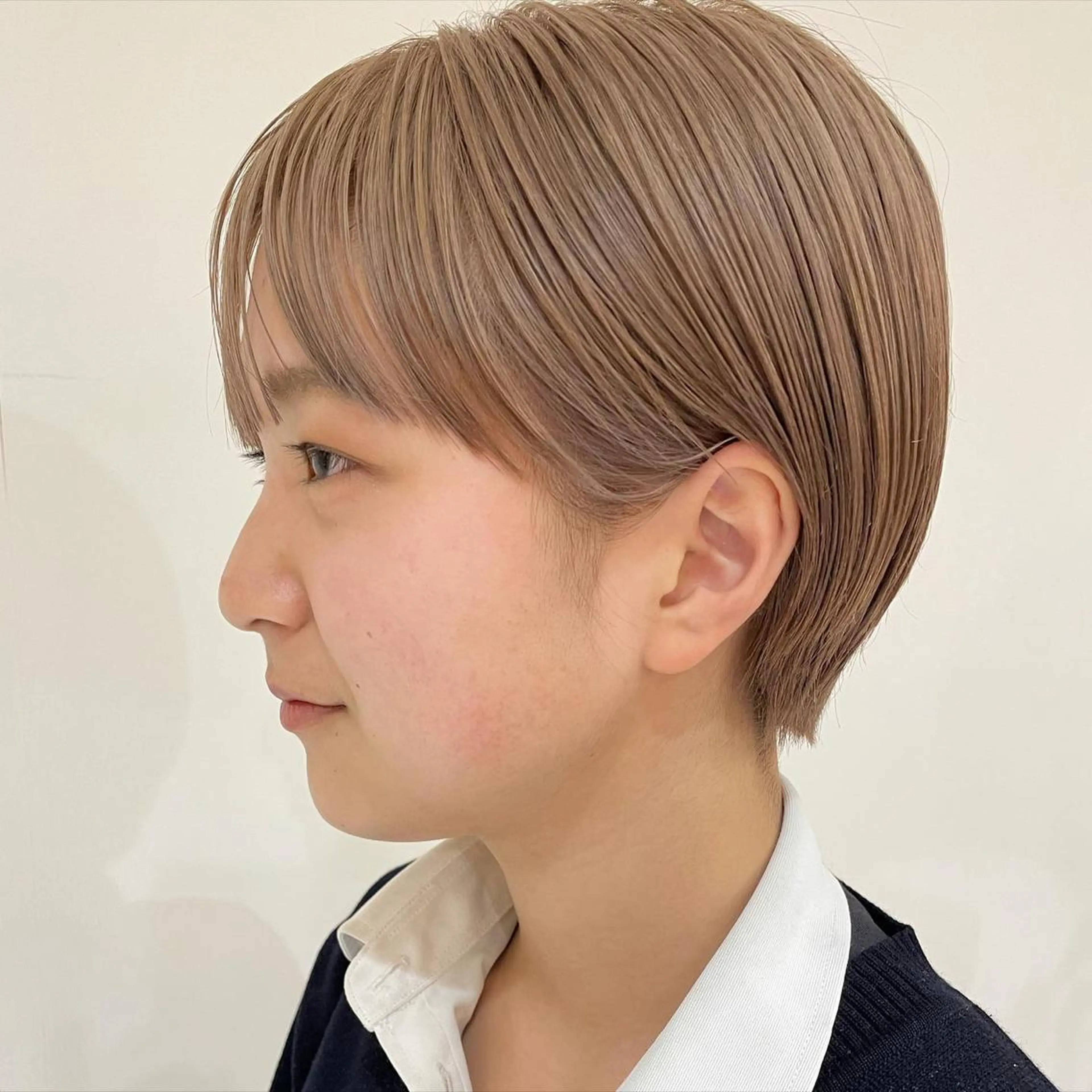 ショート カラー カット ヘアカラー ヤマモト マイのヘアスタイル