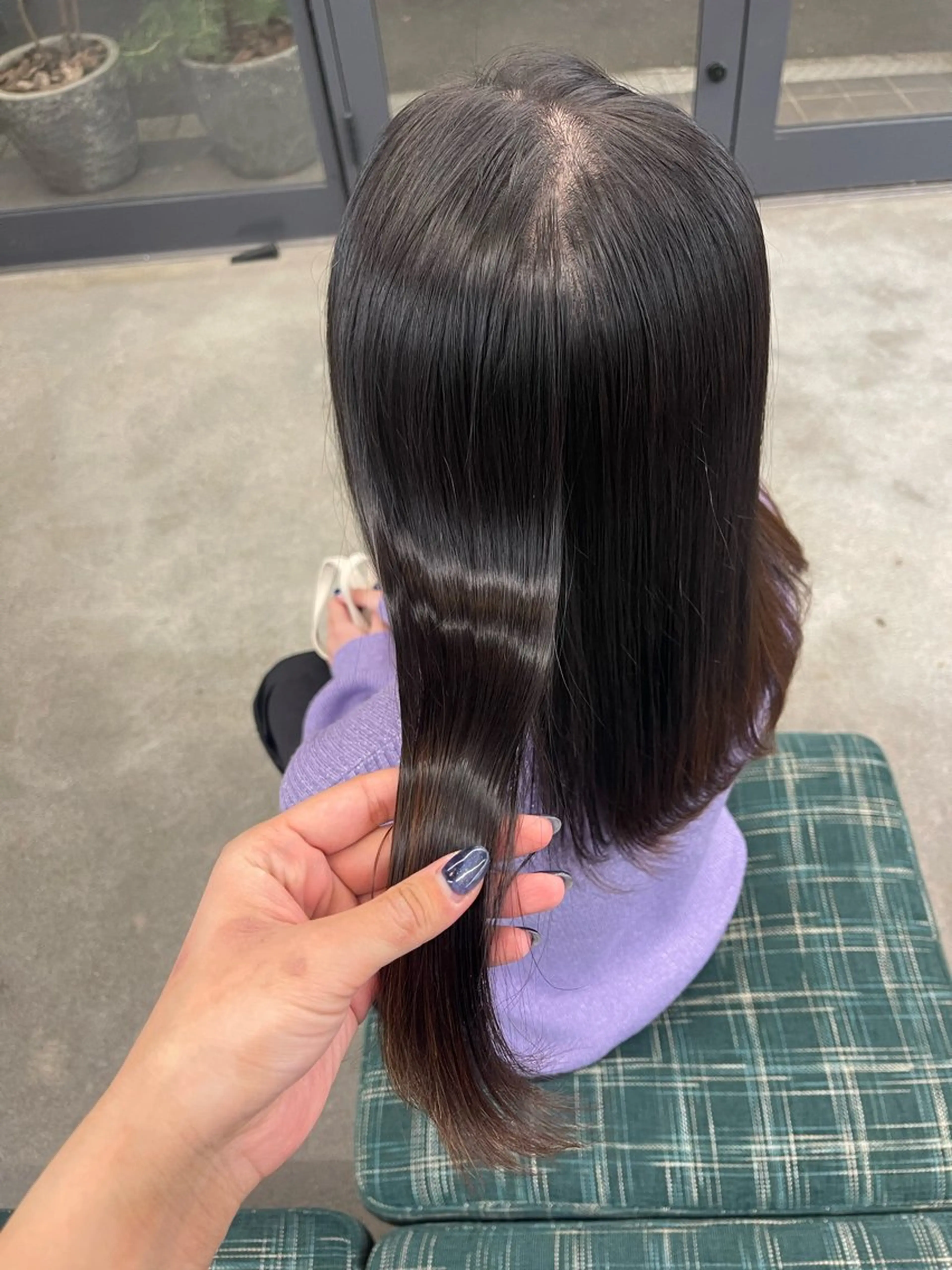 ミディアム パーマ イージードリル募集 🔥平口はのんのヘアスタイル