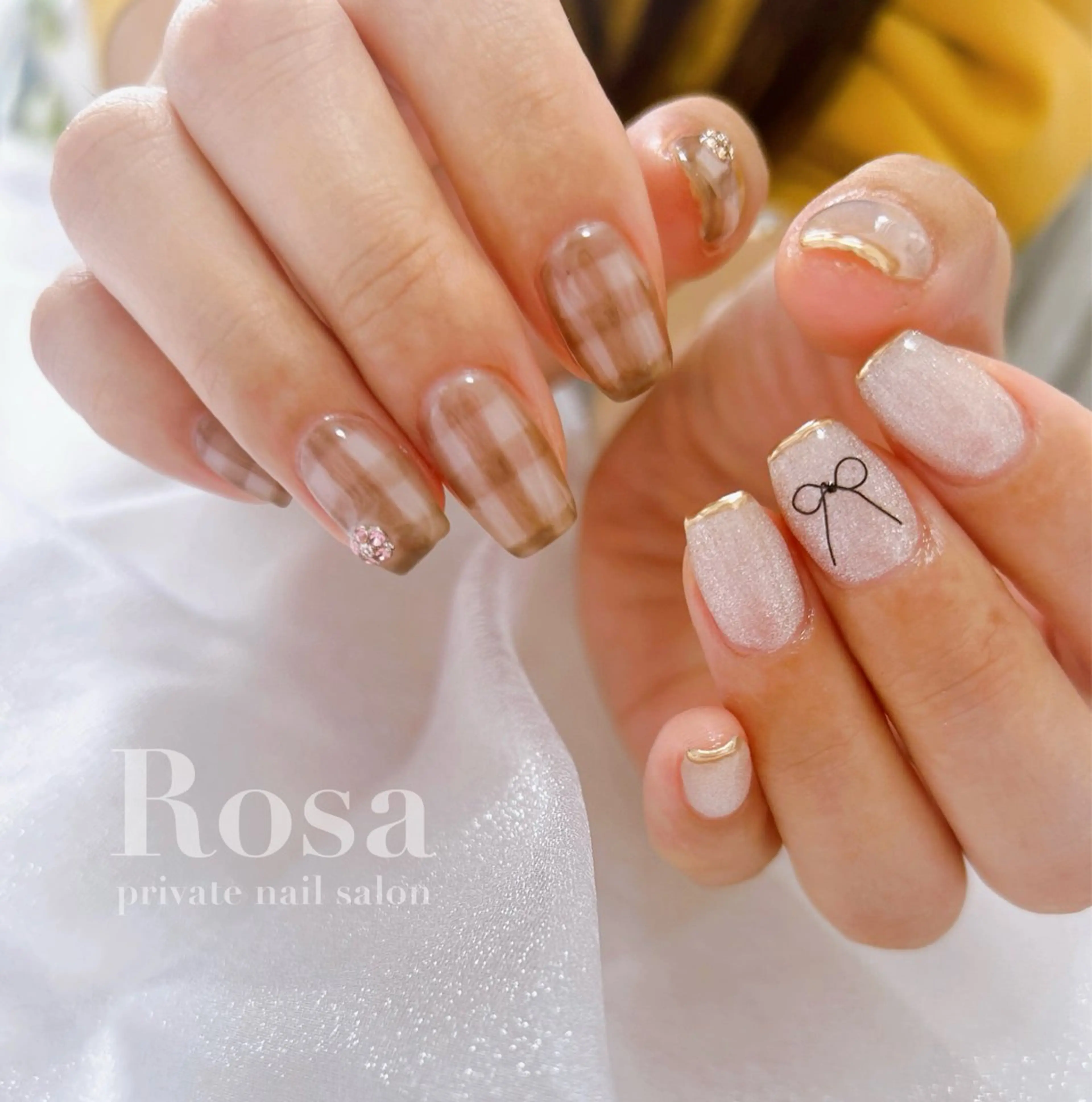 ネイル 持ち込み nail salon Rosaのネイルデザイン