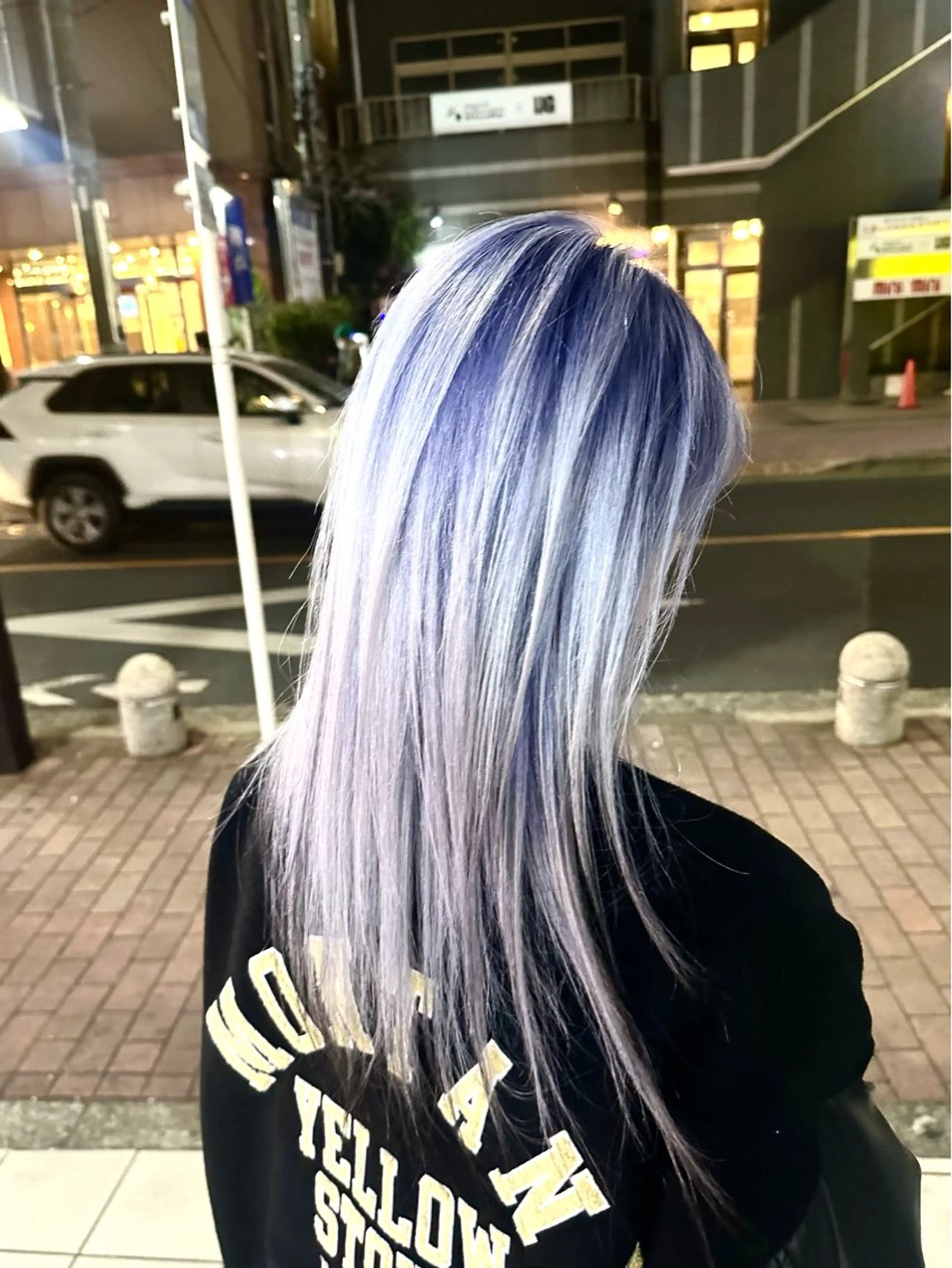 セミロング ブリーチ指名No.1 MANATO🎨🌈のヘアスタイル