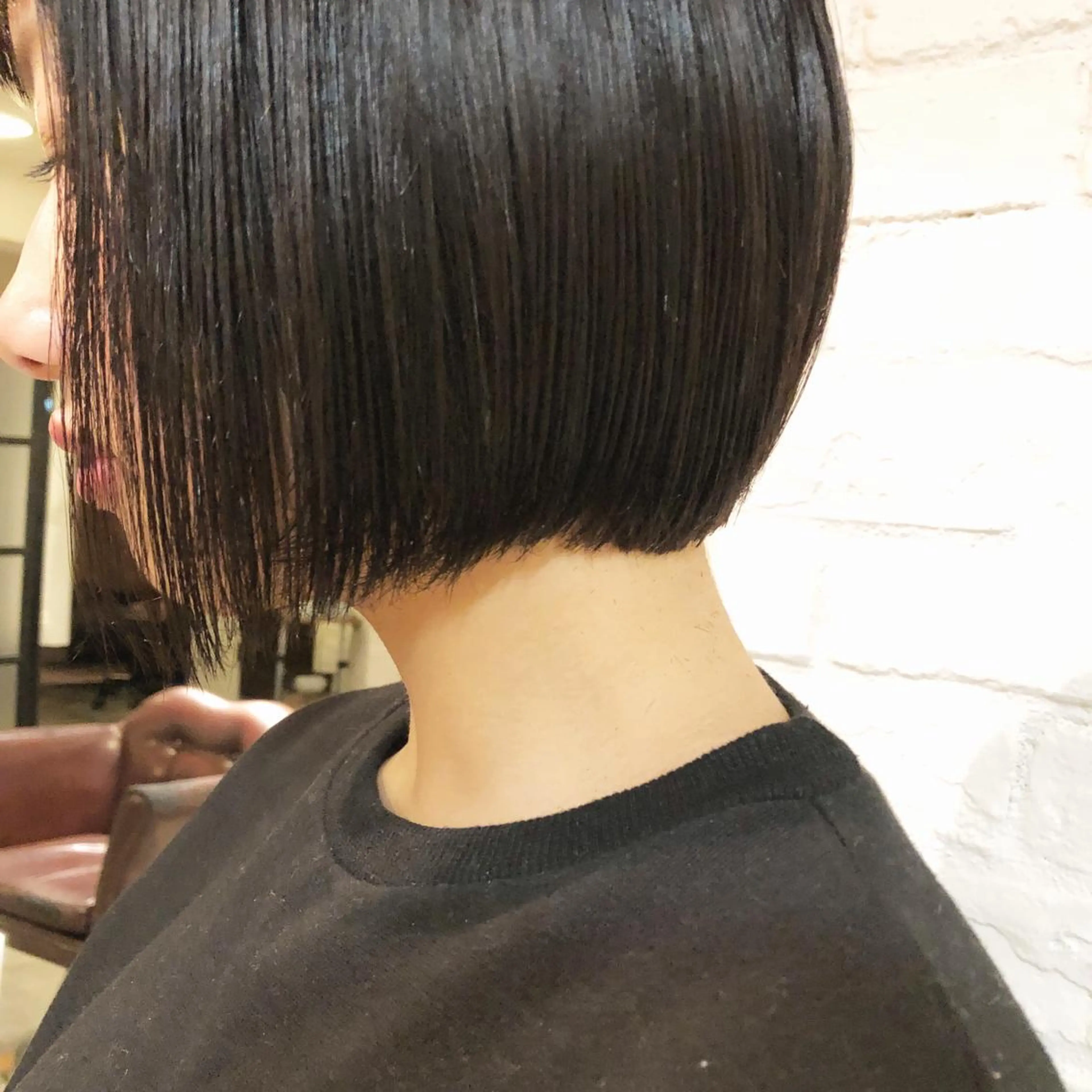 ショート ボブ 吉川 愛美李のヘアスタイル