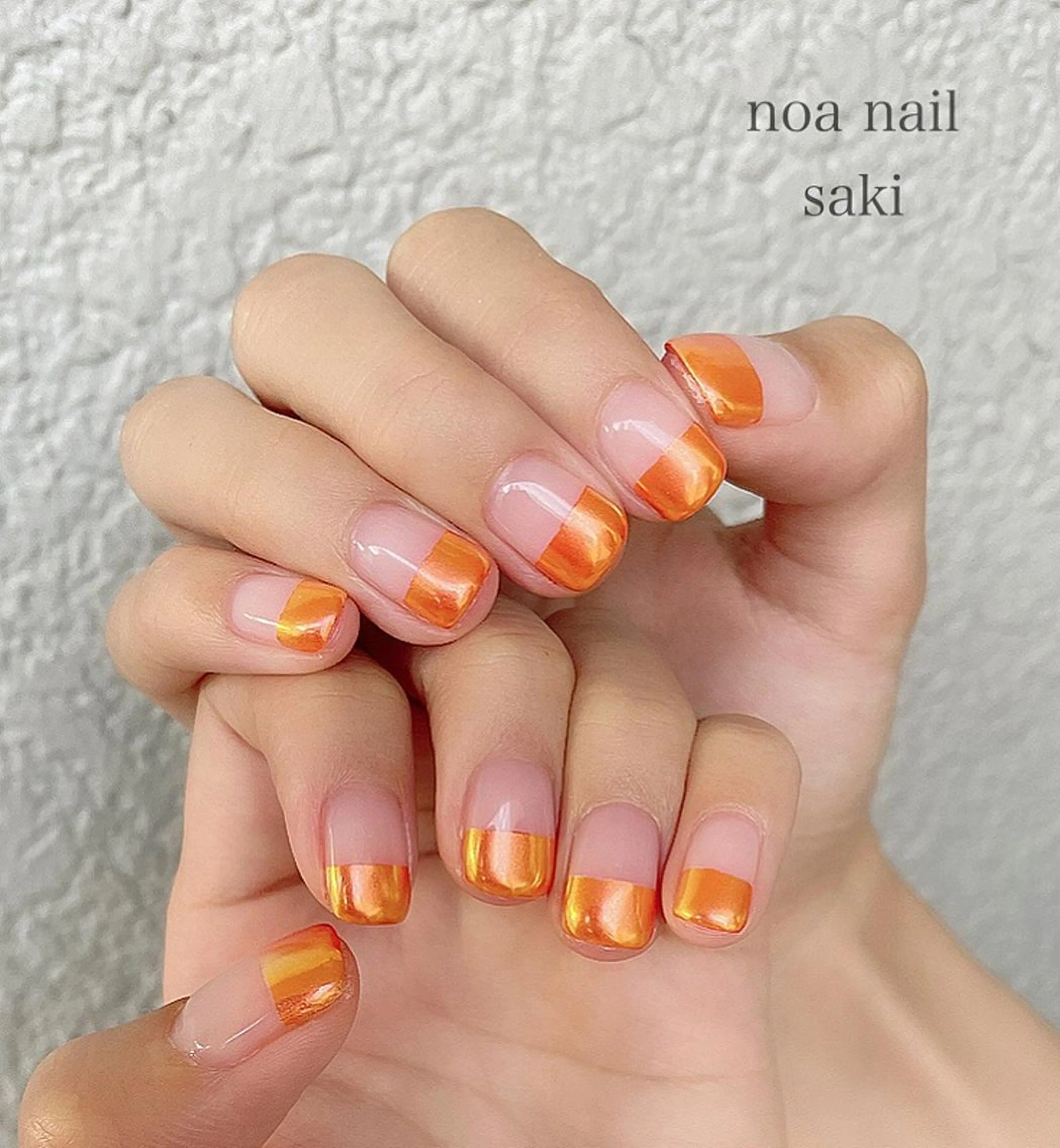 ネイル アートネイル オーロラネイル ジェルネイル 氷ネイル・うるうるネイル ミラーネイル nailsalon noa所属・nailsalon noaのネイルデザイン